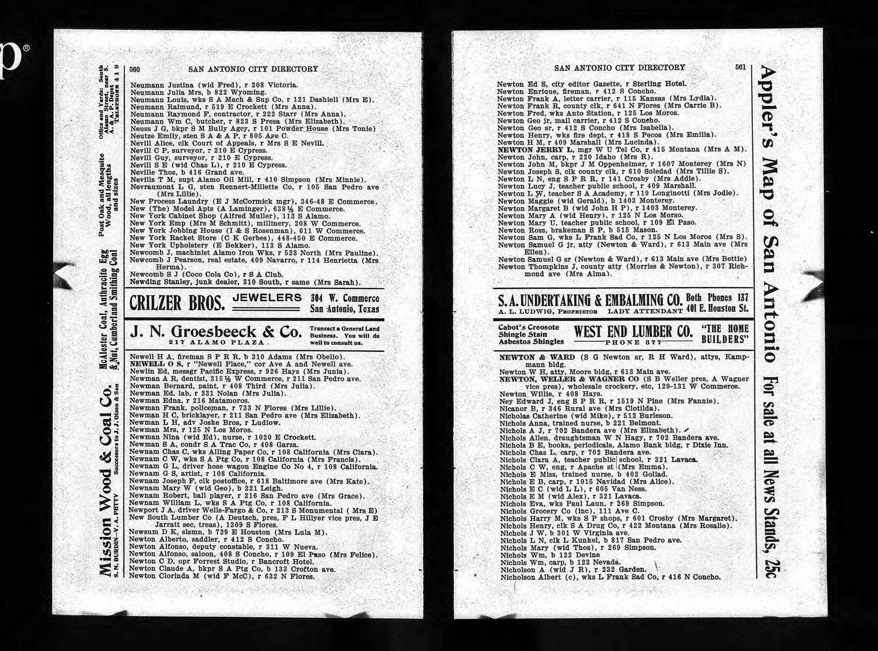 ServiceListsFolder1908-NewmanFrank