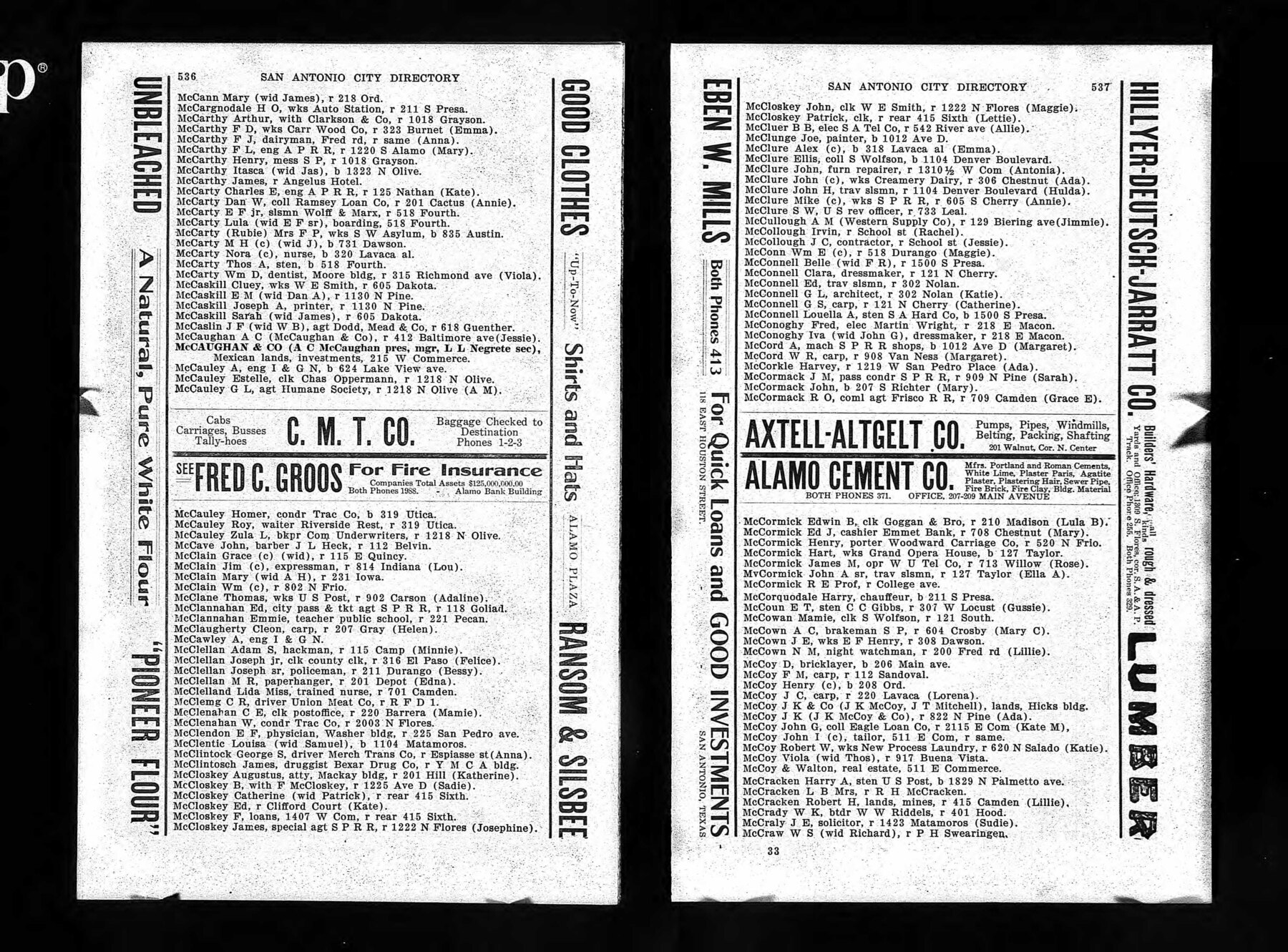 ServiceListsFolder1909-McClellanJosephSr