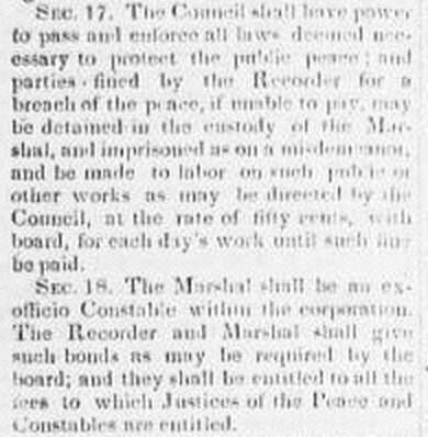Charter Marshal