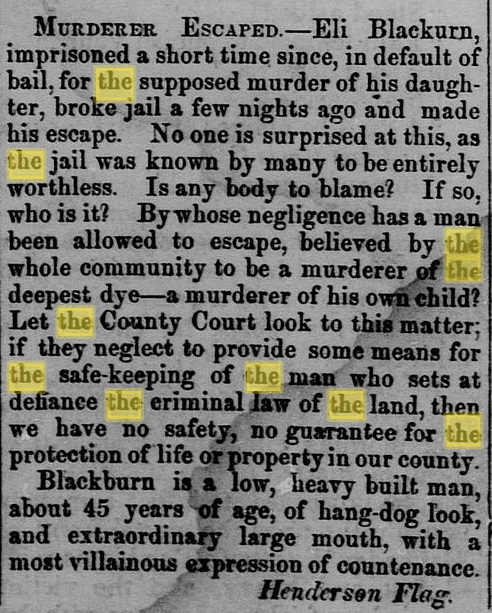 1852Jan16C3EscapeDescriptionCrp