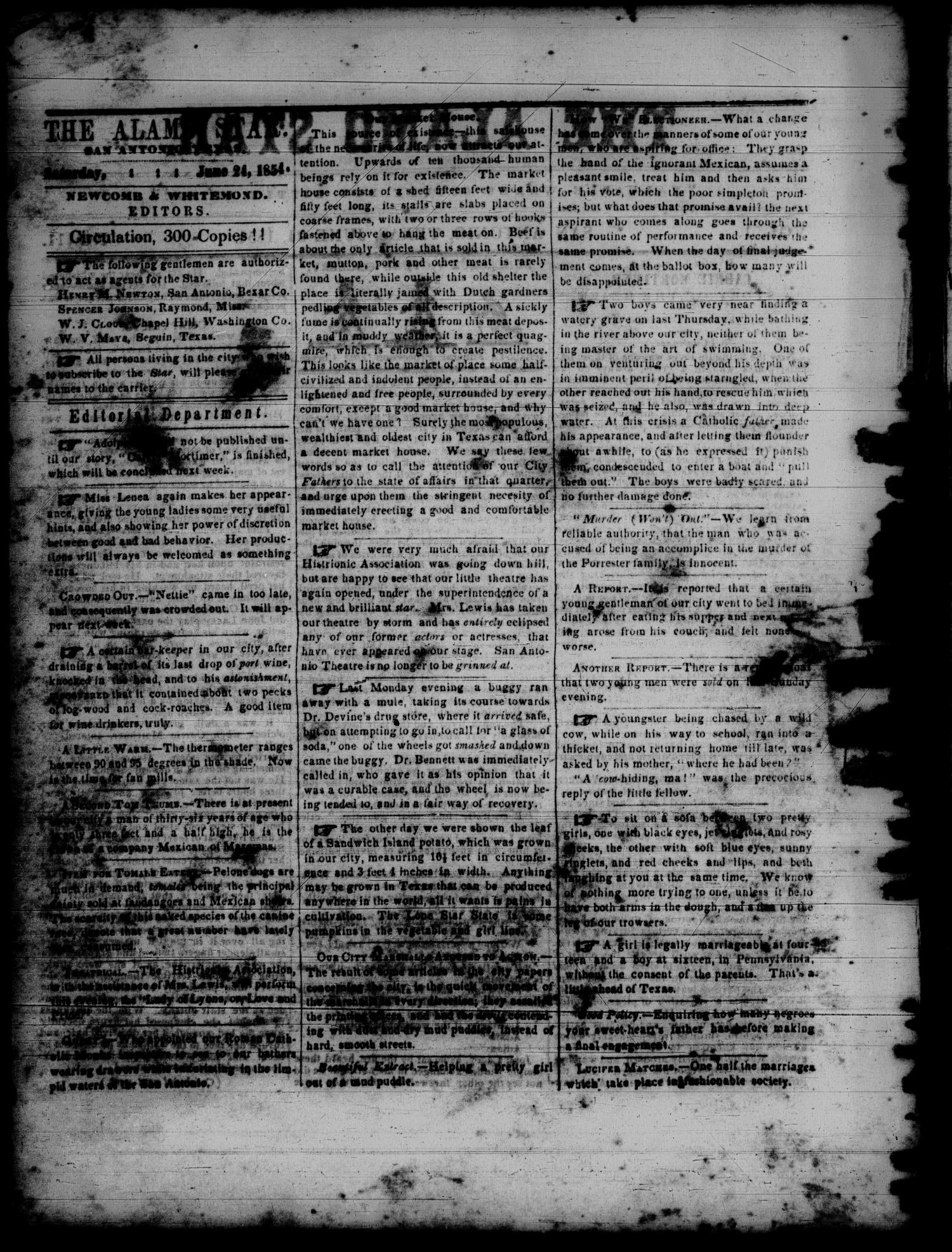 1854Jun24Pg2C2OldMarketHouseDesc