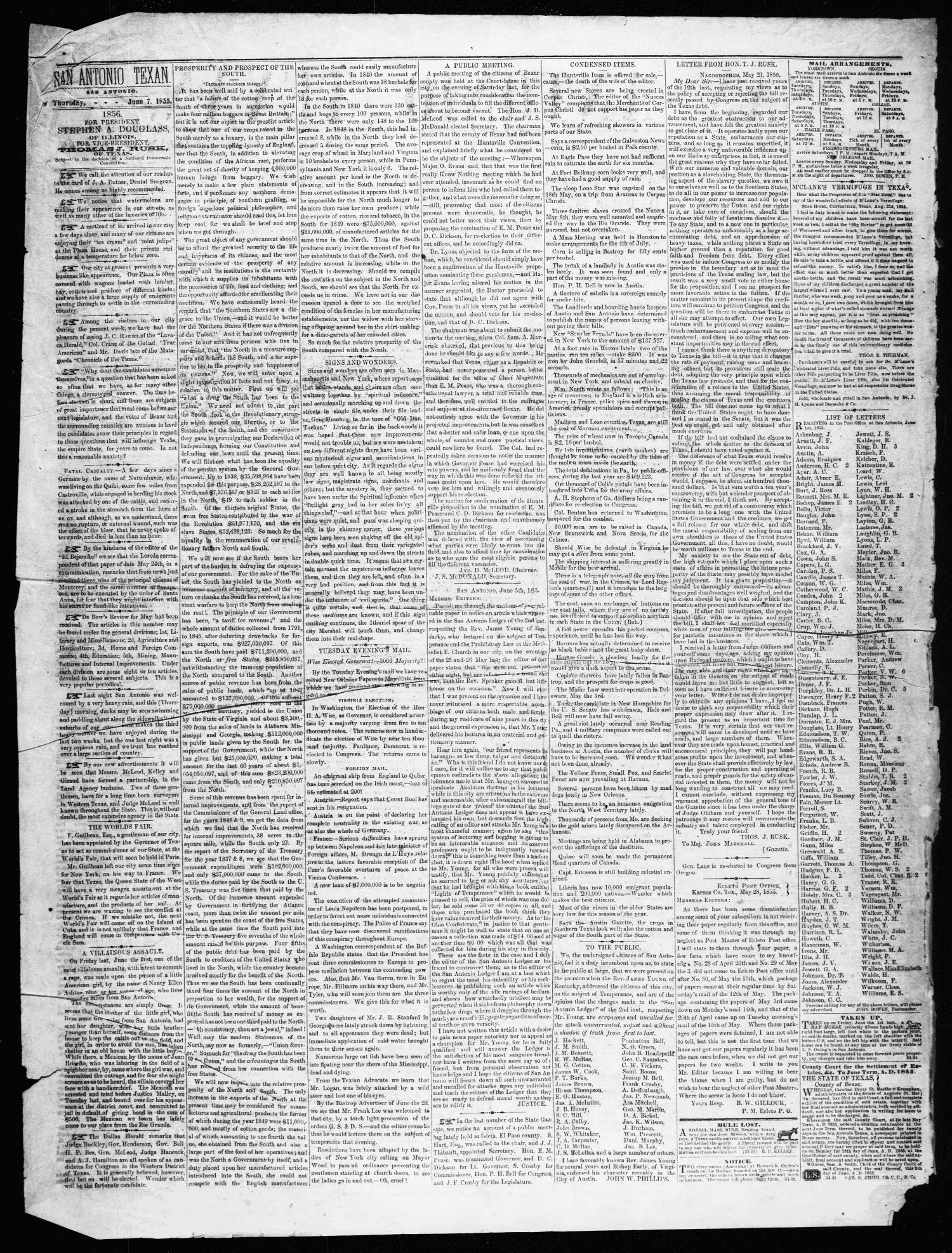 1855Jun7Pg2C3SignsAndWonders