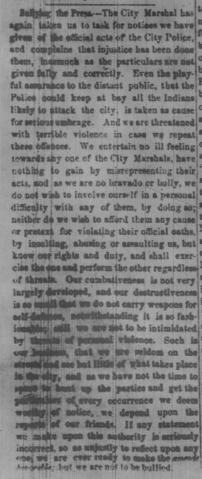 1856Pg00Herald22Mar1856policepressCrp