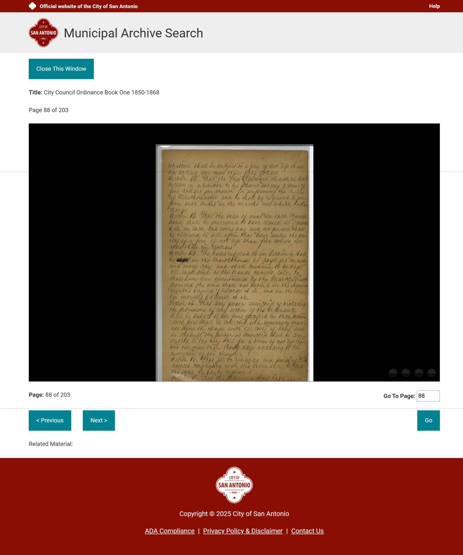 Screenshot 30 3 2025 16409 webap.sanantonio.gov