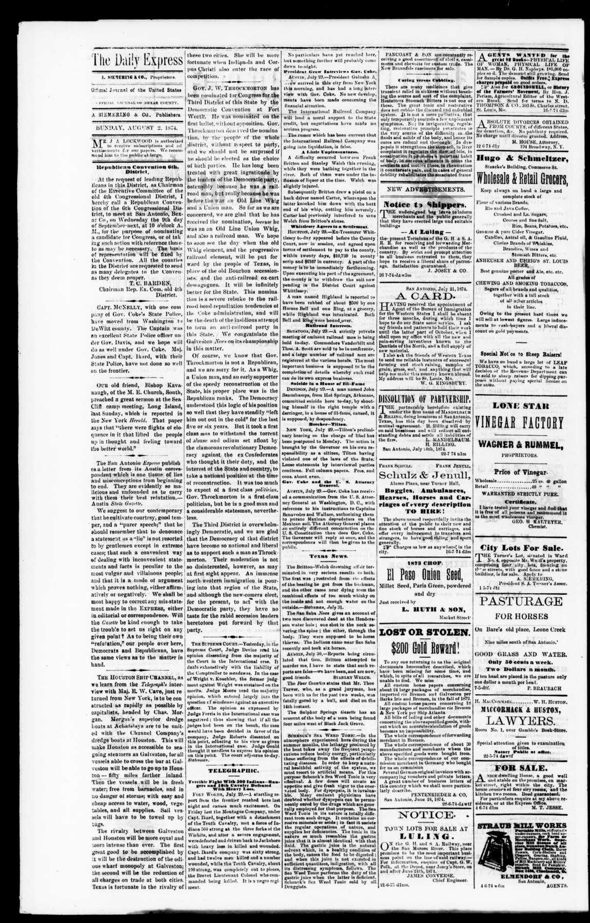 State Pol Telegraphic