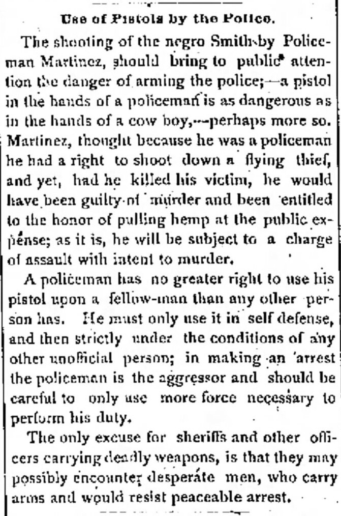 Use Of Pistol By Pol Crp