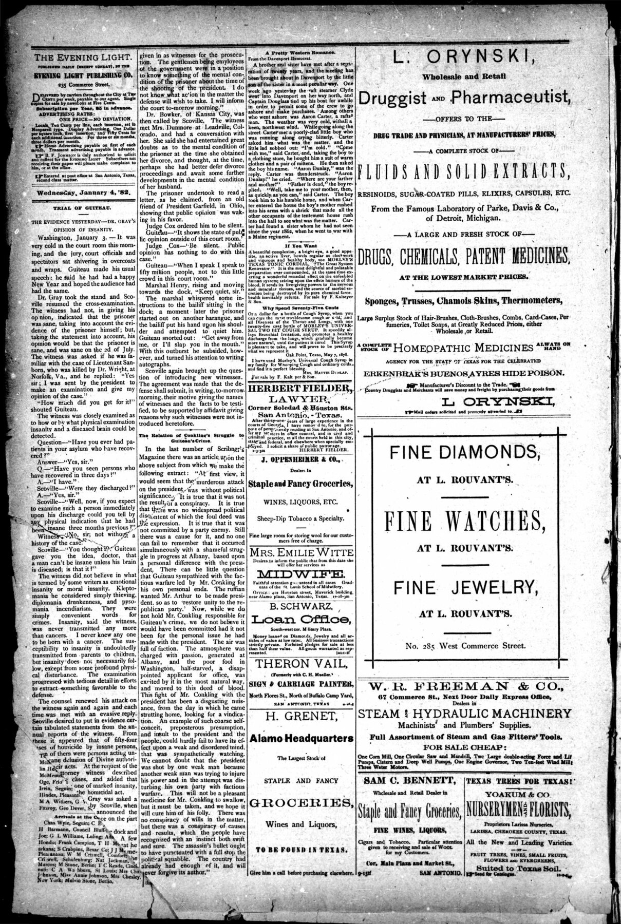 Trial Of Guiteau