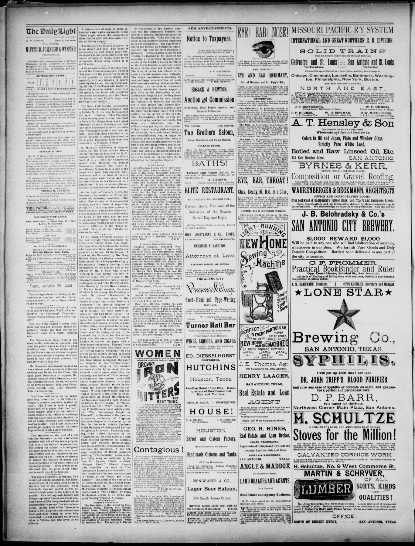 1038Thirty Oct1885