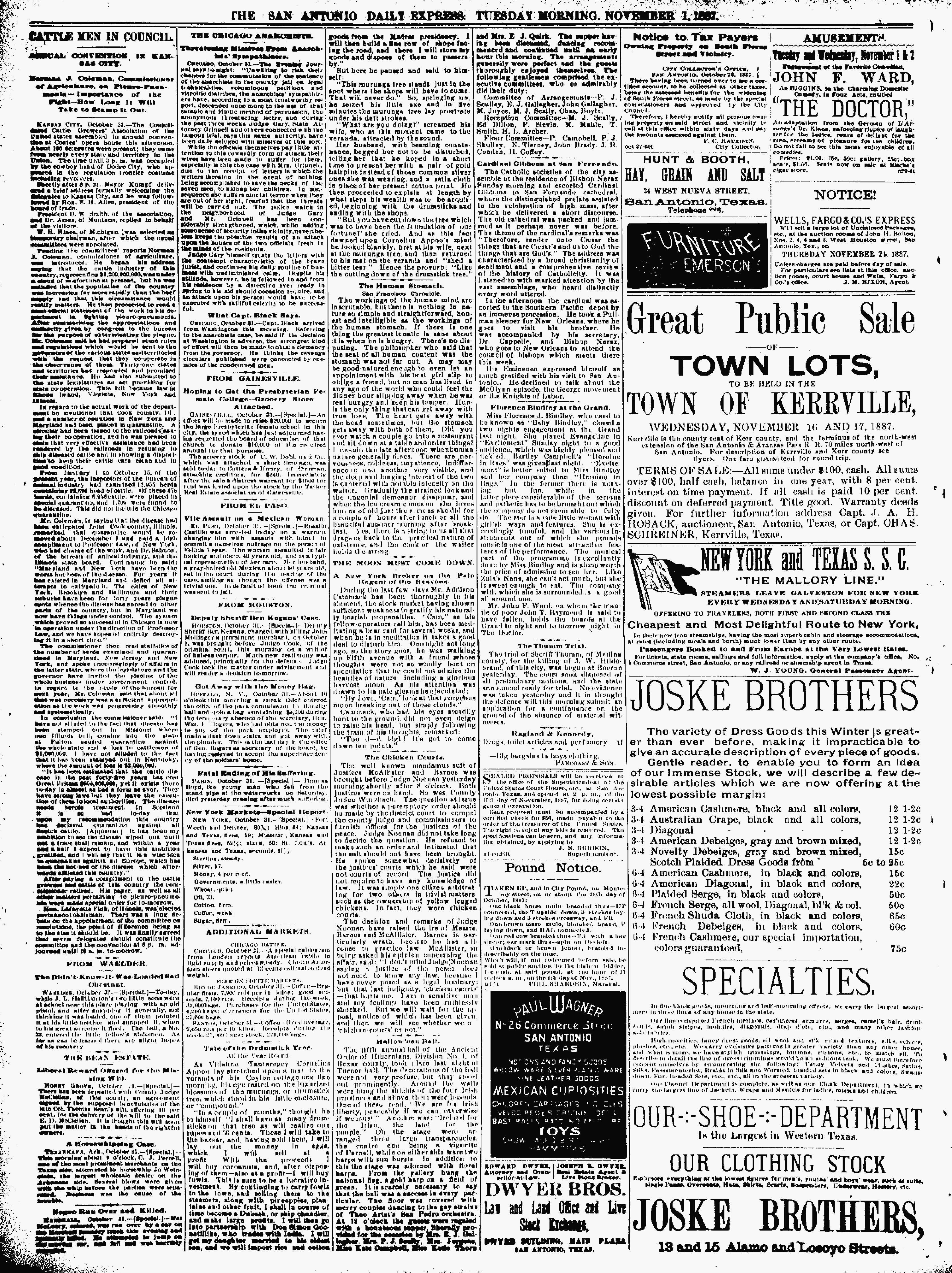 1887Nov1Pg4C5-6Add13-15NorthAlamo