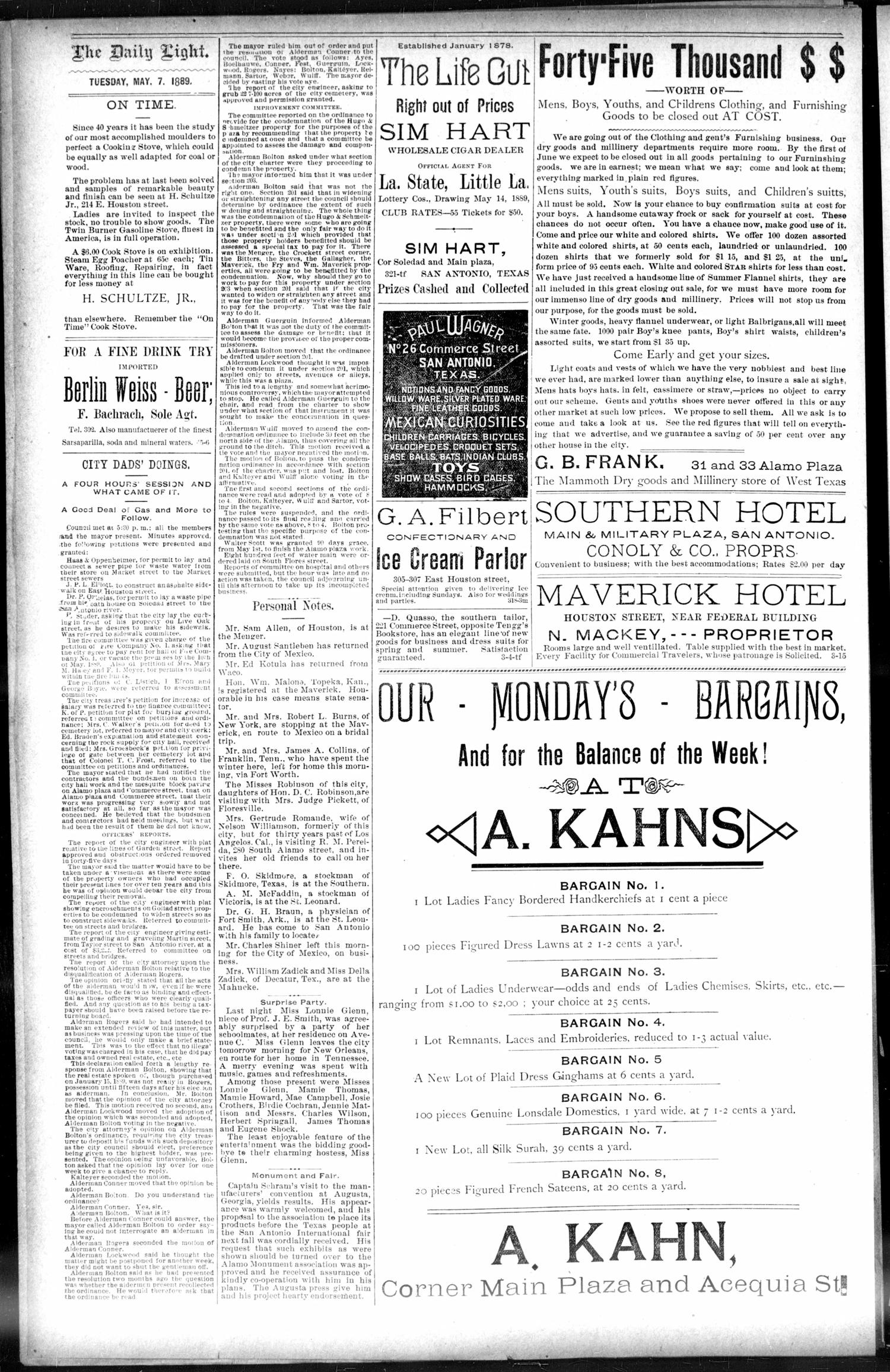 1889May7Pg4C1AlamoPlazaPavingProblems