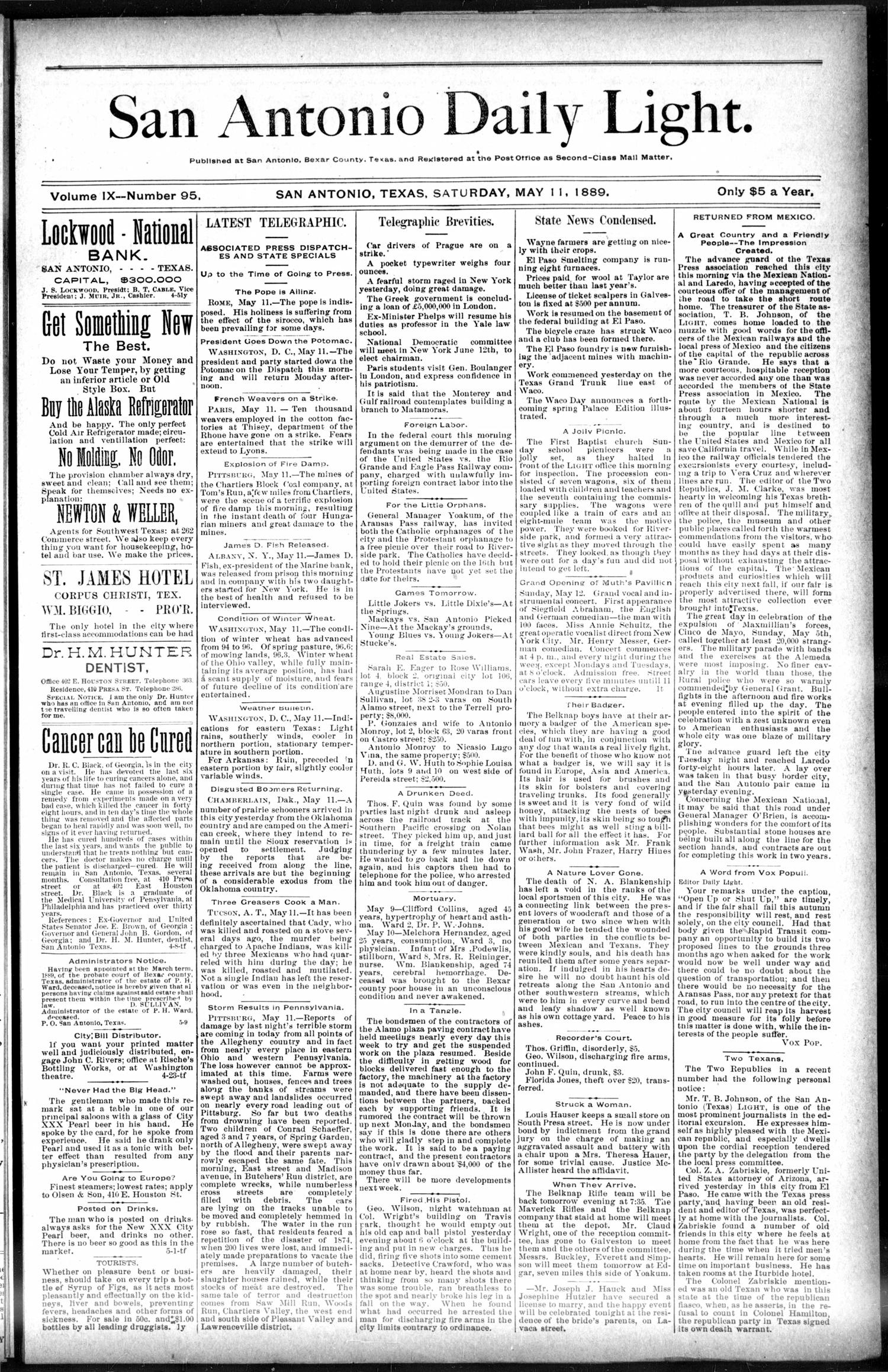 1889May11Pg1C3AlaPlzPavingContractC3ONdet