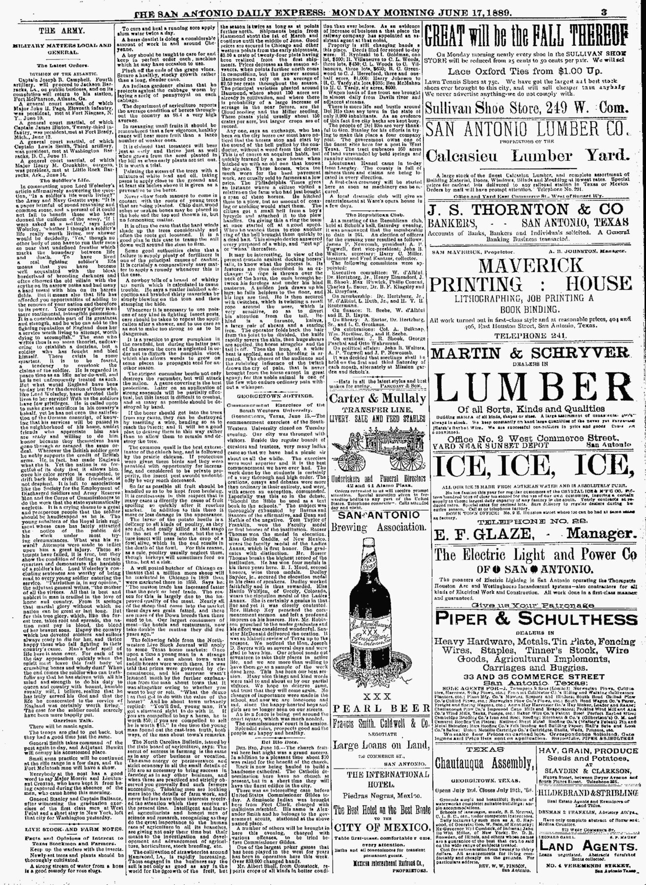 N1889Jun17SALight And Power Co.Adv