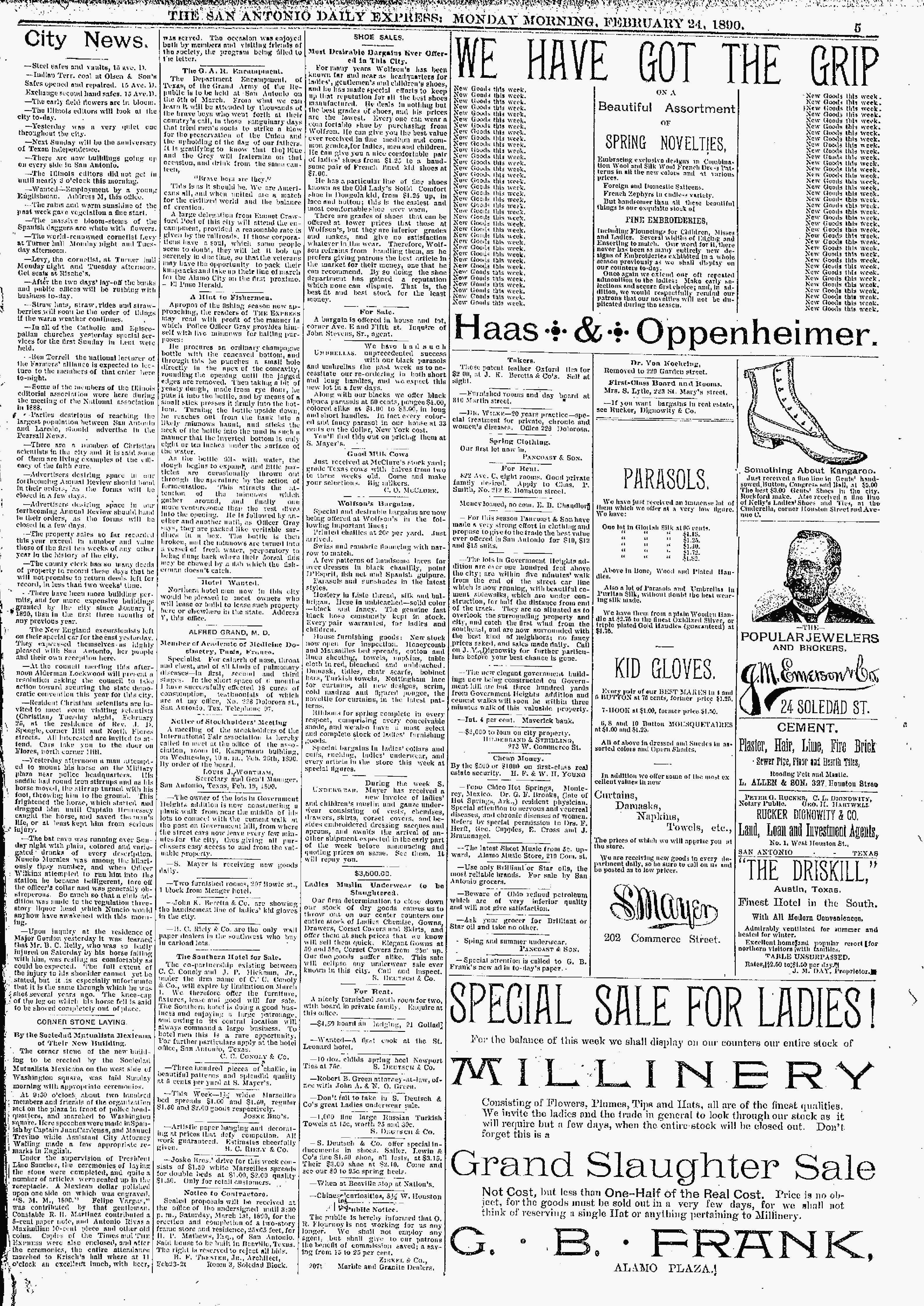 1890Feb24Pg5C1ArrestON