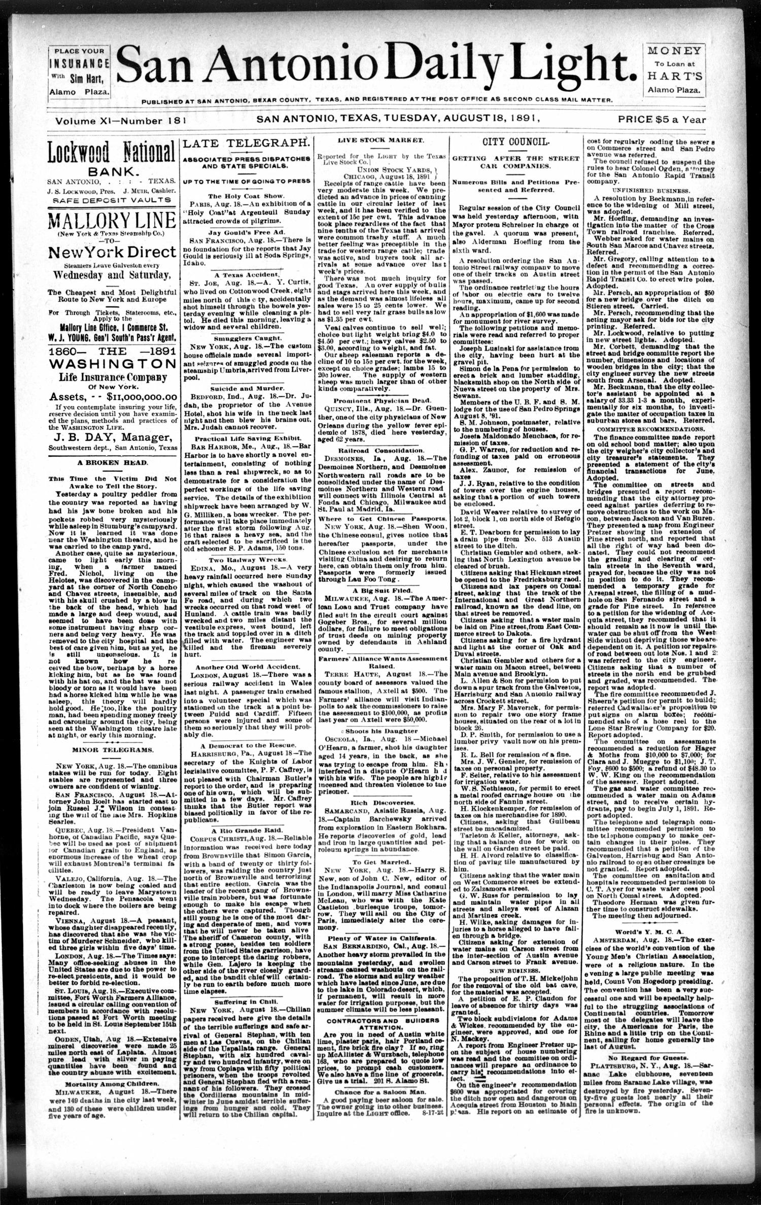 1891Aug18Pg1C4BatCaveRazingAprvd