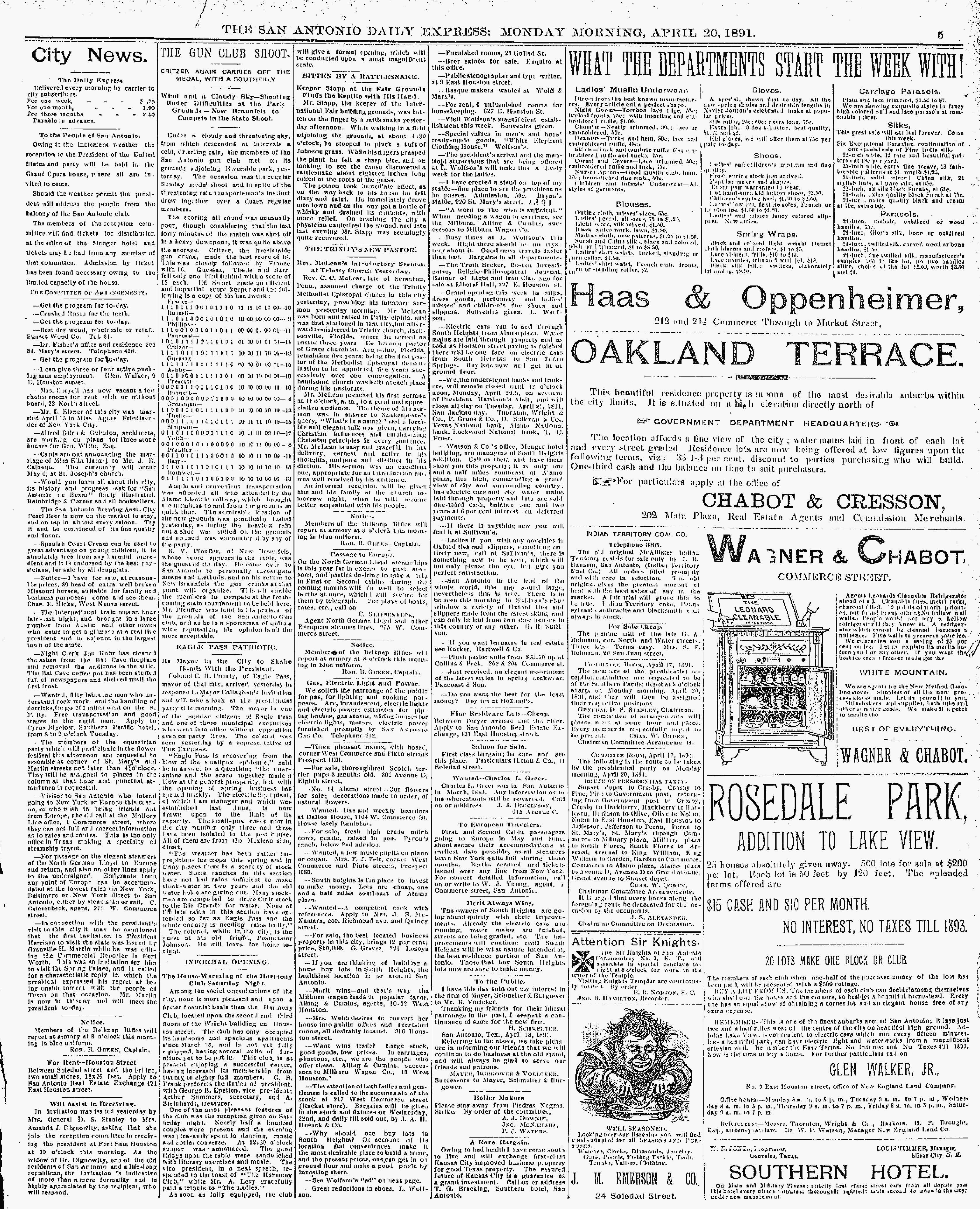 1891Apr20Pg5C1BatCaveFireplaceON