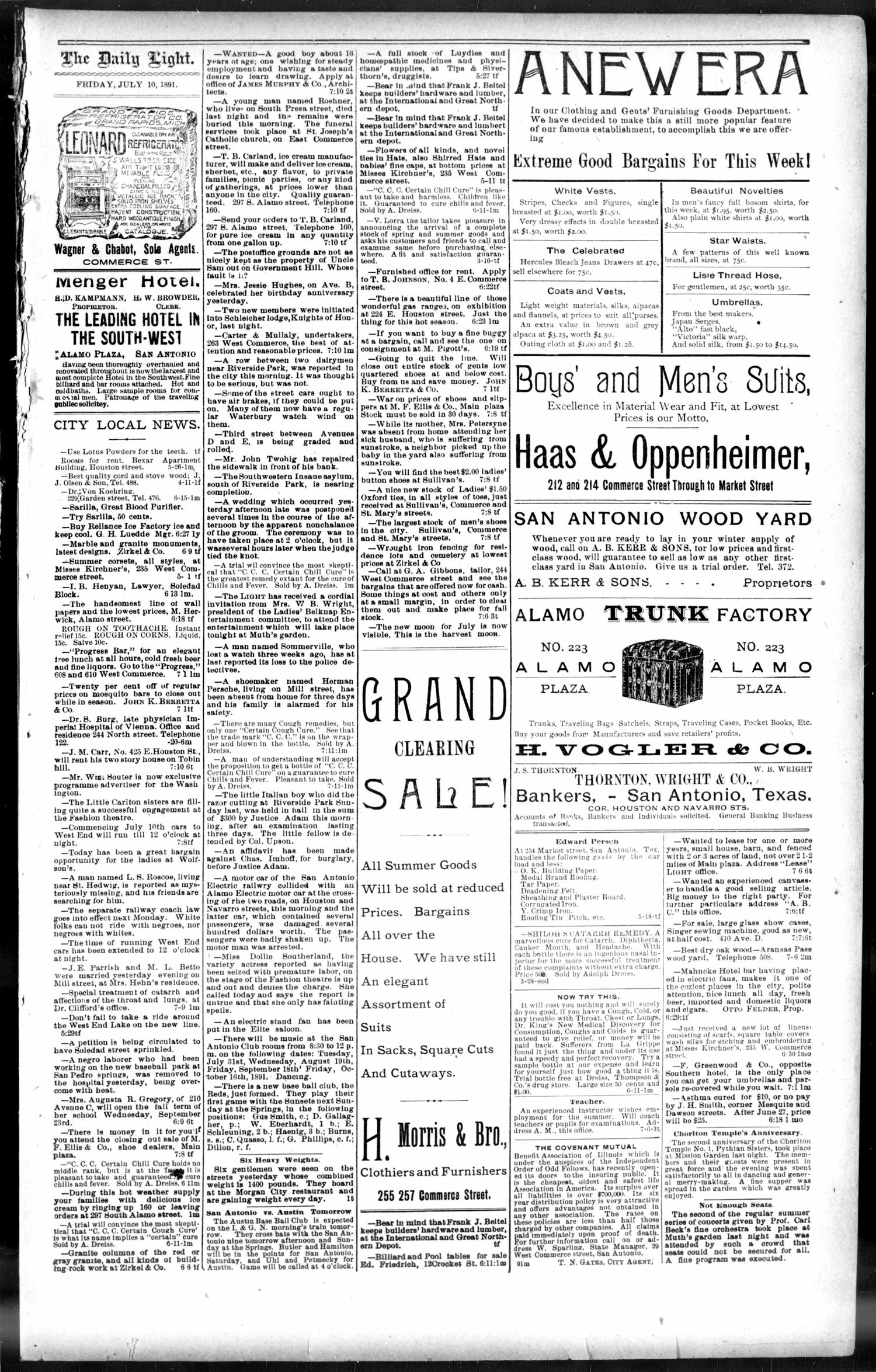 1891July10Pg5C2C&Madv263WestCommerce