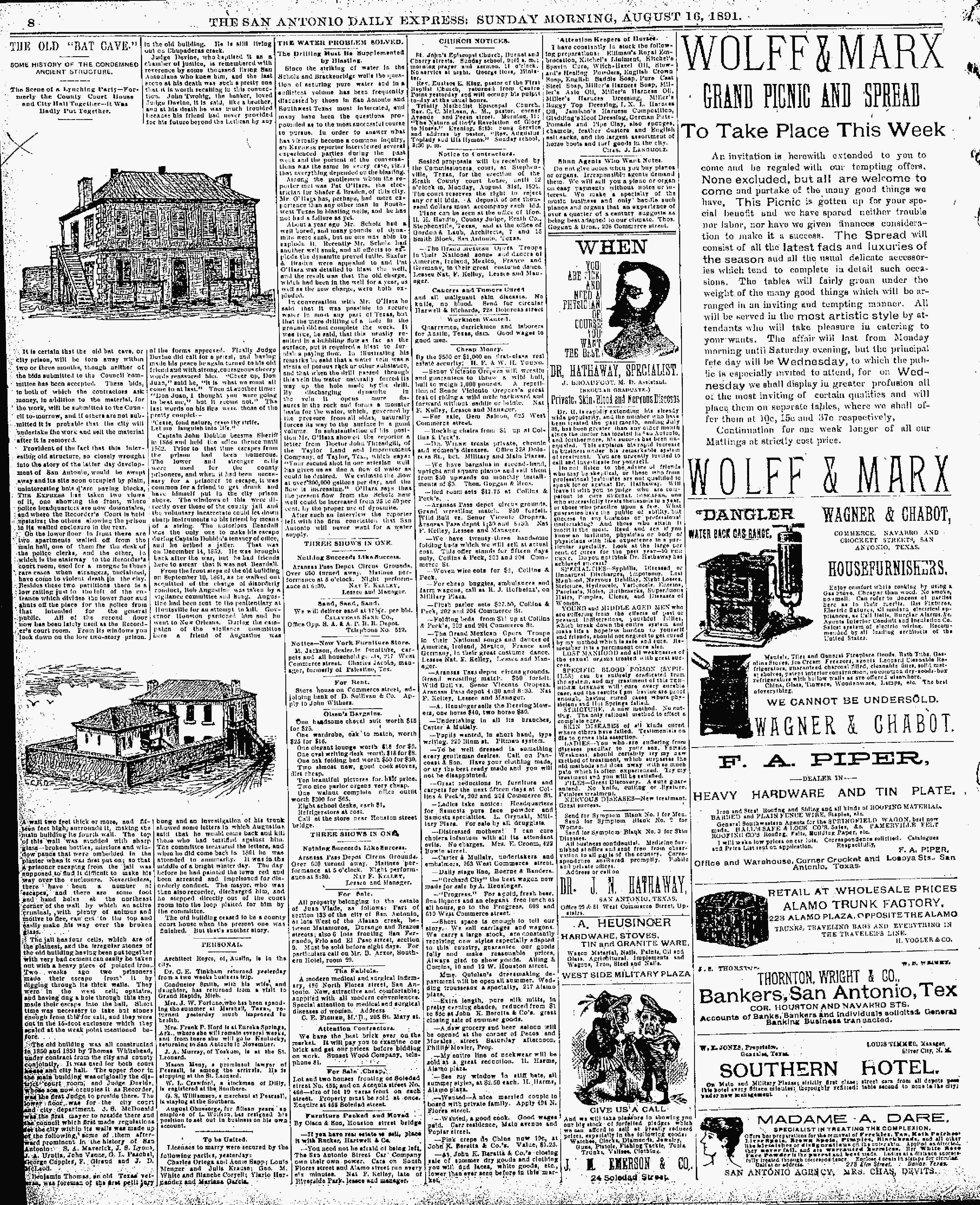 1891Aug16Pg8C1-2BatCaveHistoryON
