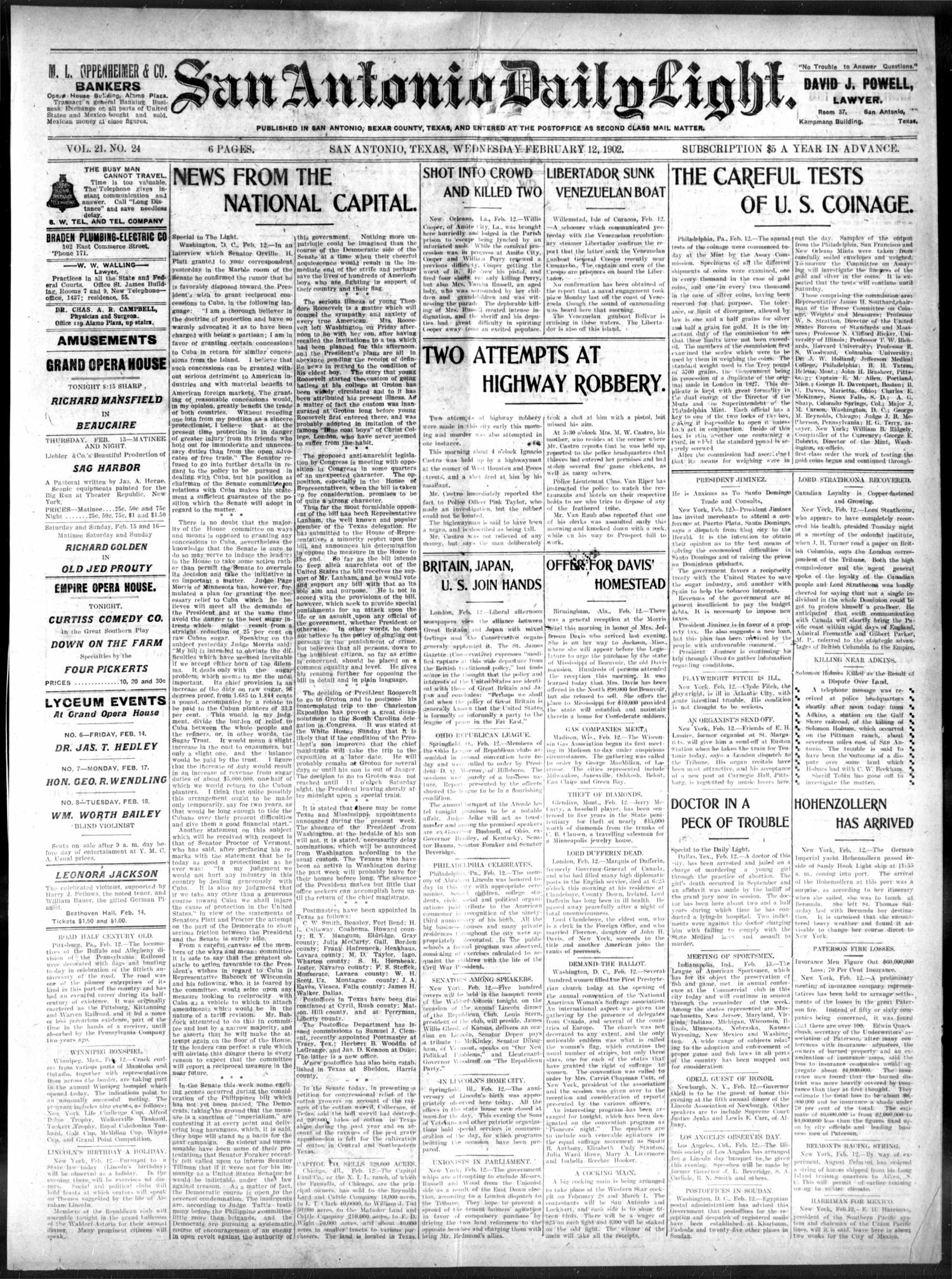 1902Feb12Pg1C4RobPTaylorInves