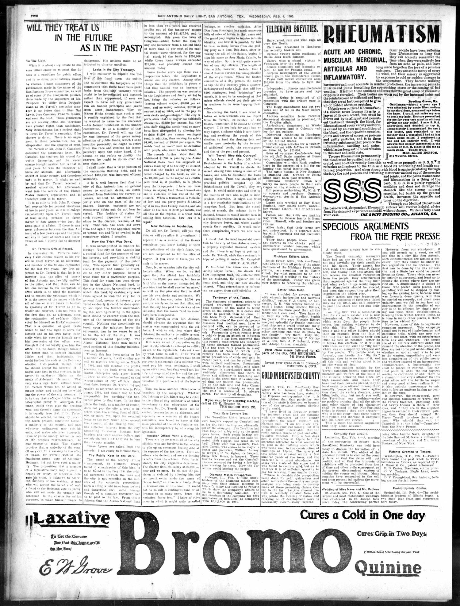 1903Feb4Pg2C1-4ANBandCityCorruption
