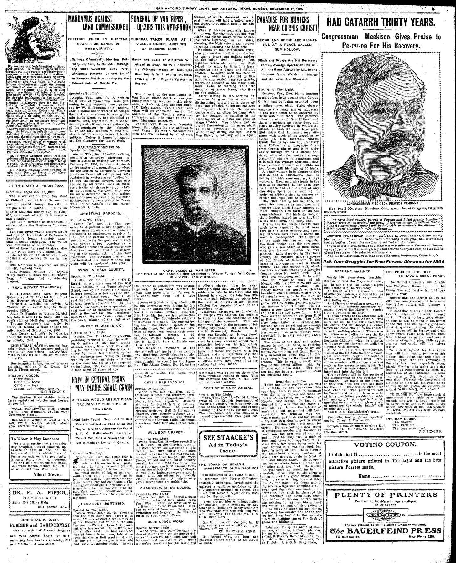 James Van Riper Dead