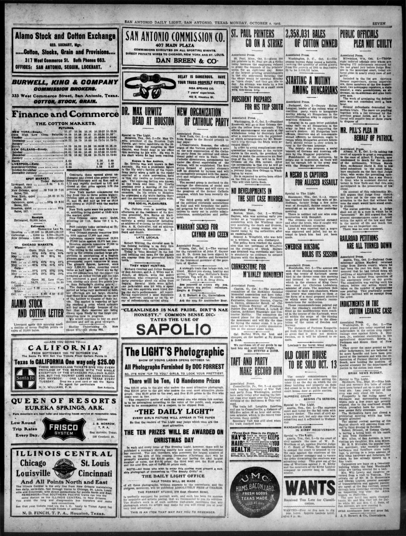 Auction Date Set