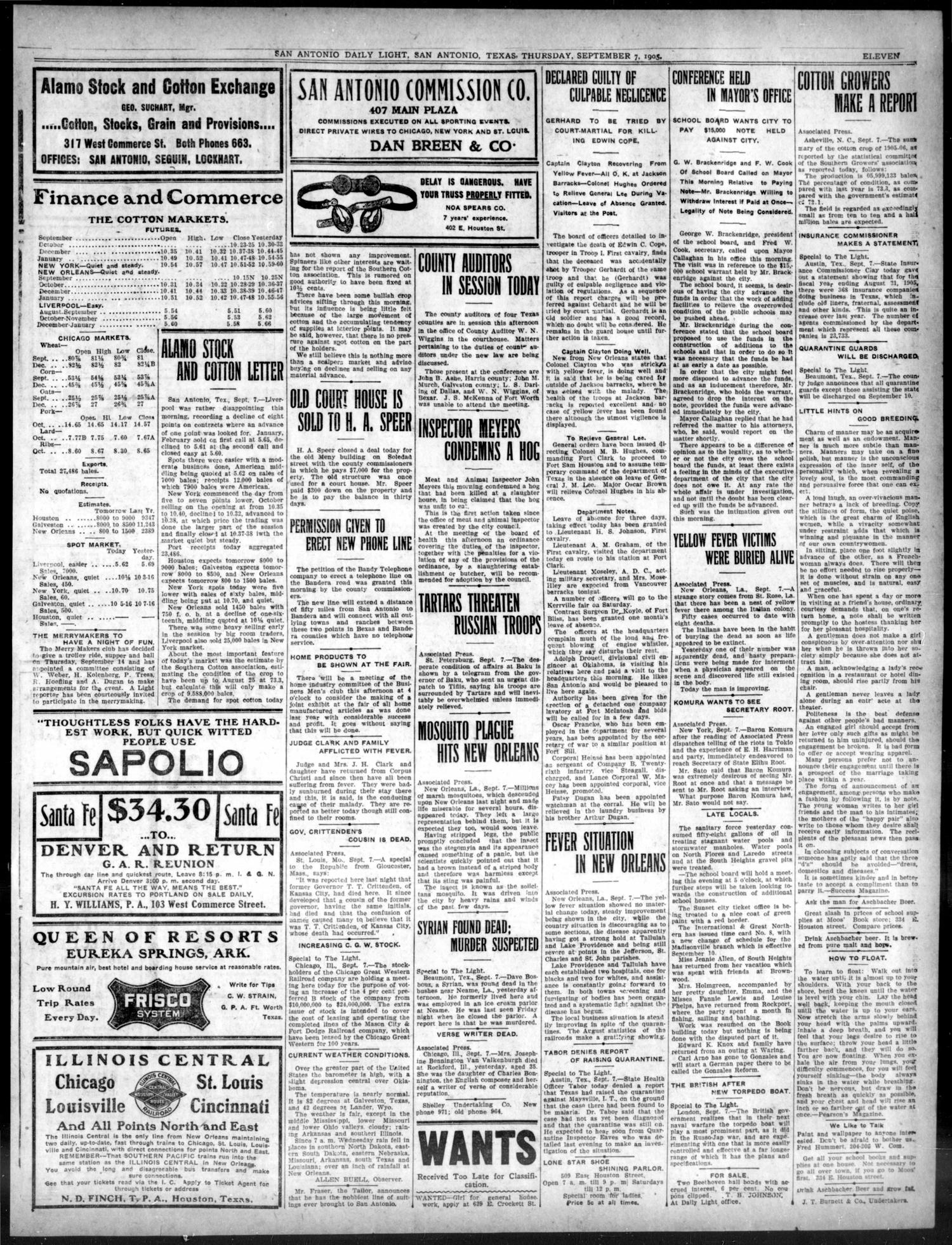 1905Sep7Pg6C3MenyBldgSold