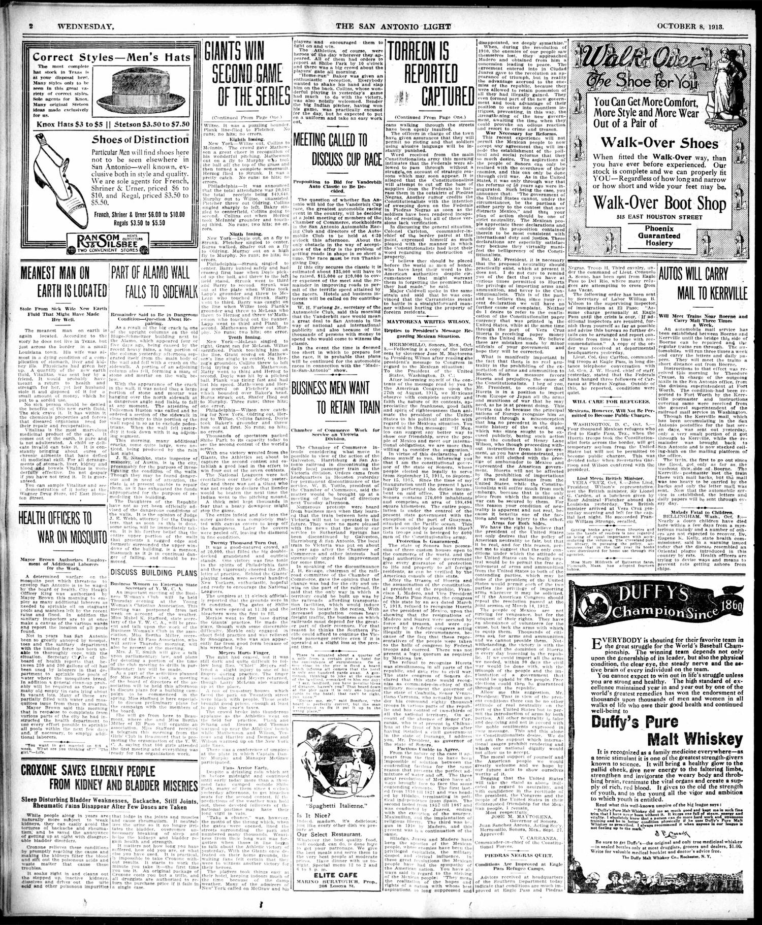 1913Oct8Pg2C2WallFallsON