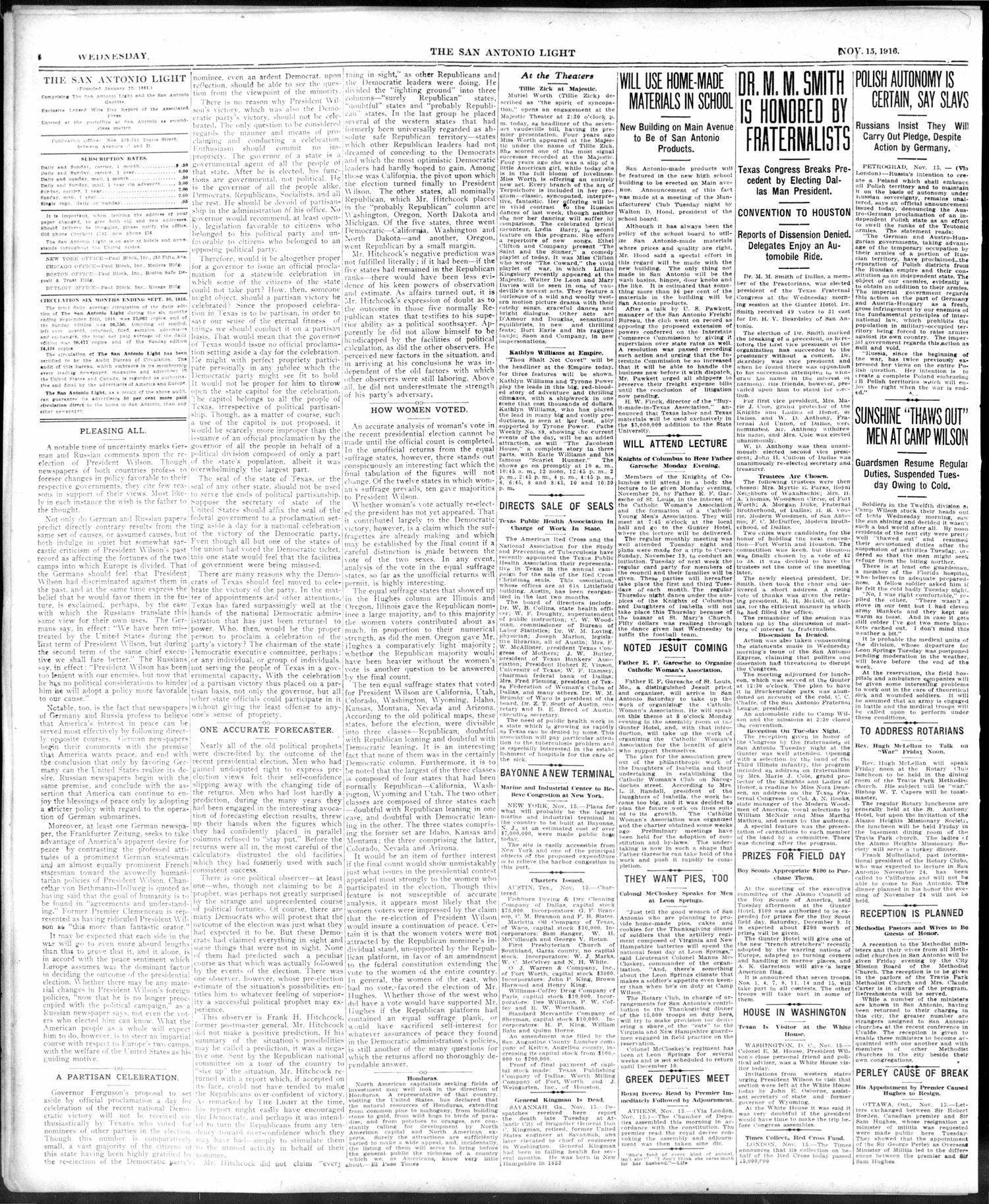 1916Nov15Pg4C5CWclubHistory