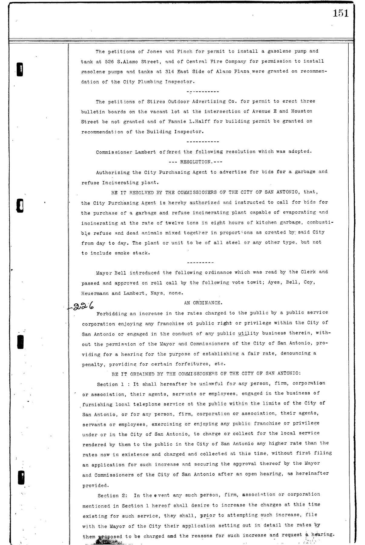 Gas Pump Alamo Plza page 4