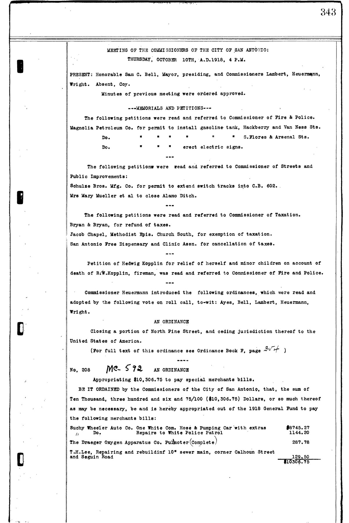 Officers page 1