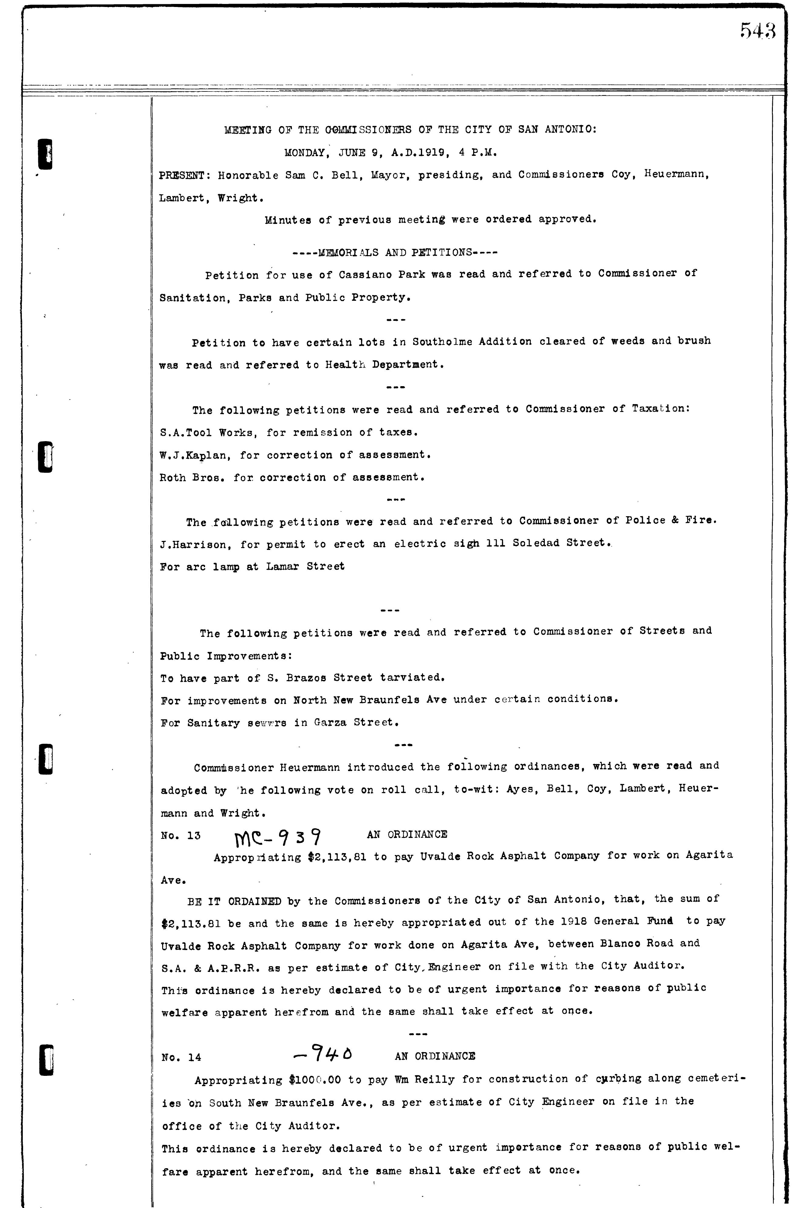 1919June9thExtraOfficers-page1