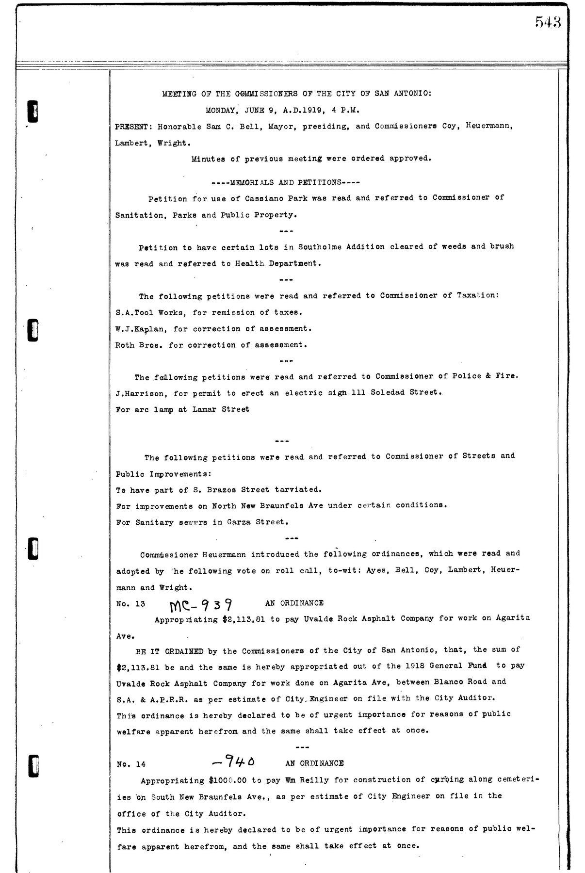 June9th Extra Officers page 1