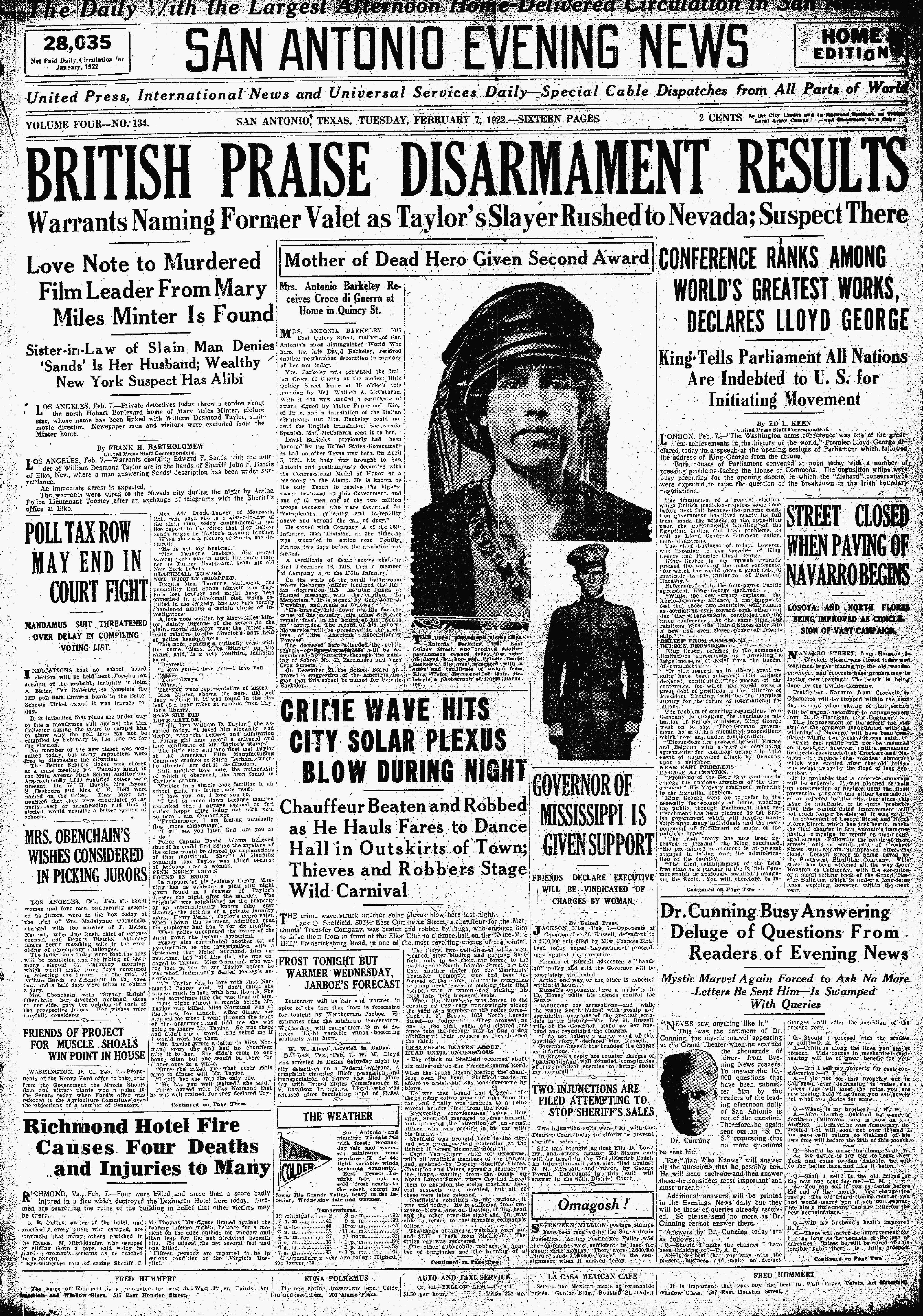 1922Feb7CrimeWaveFrontPg