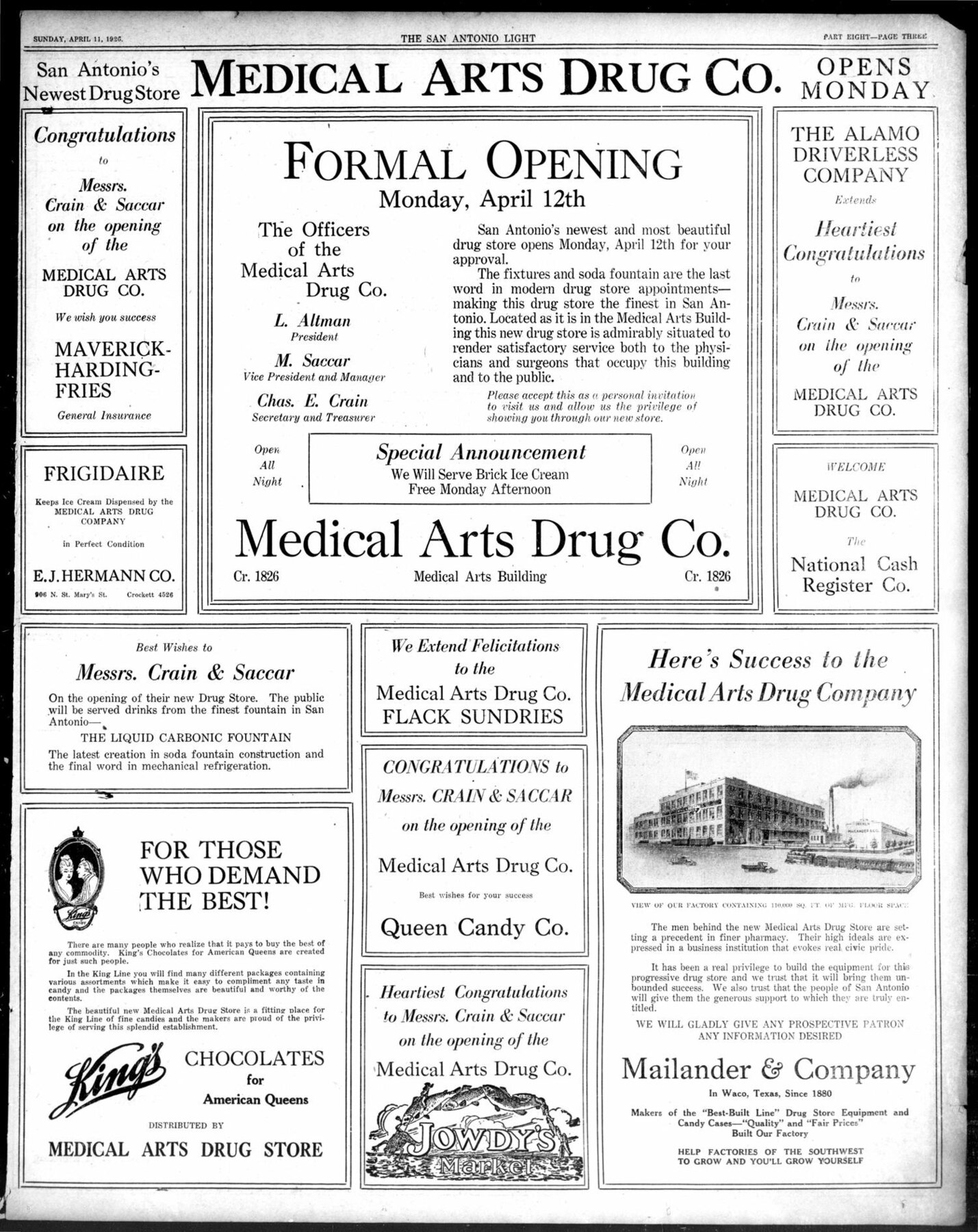 Formal Open Med Arts Bldg