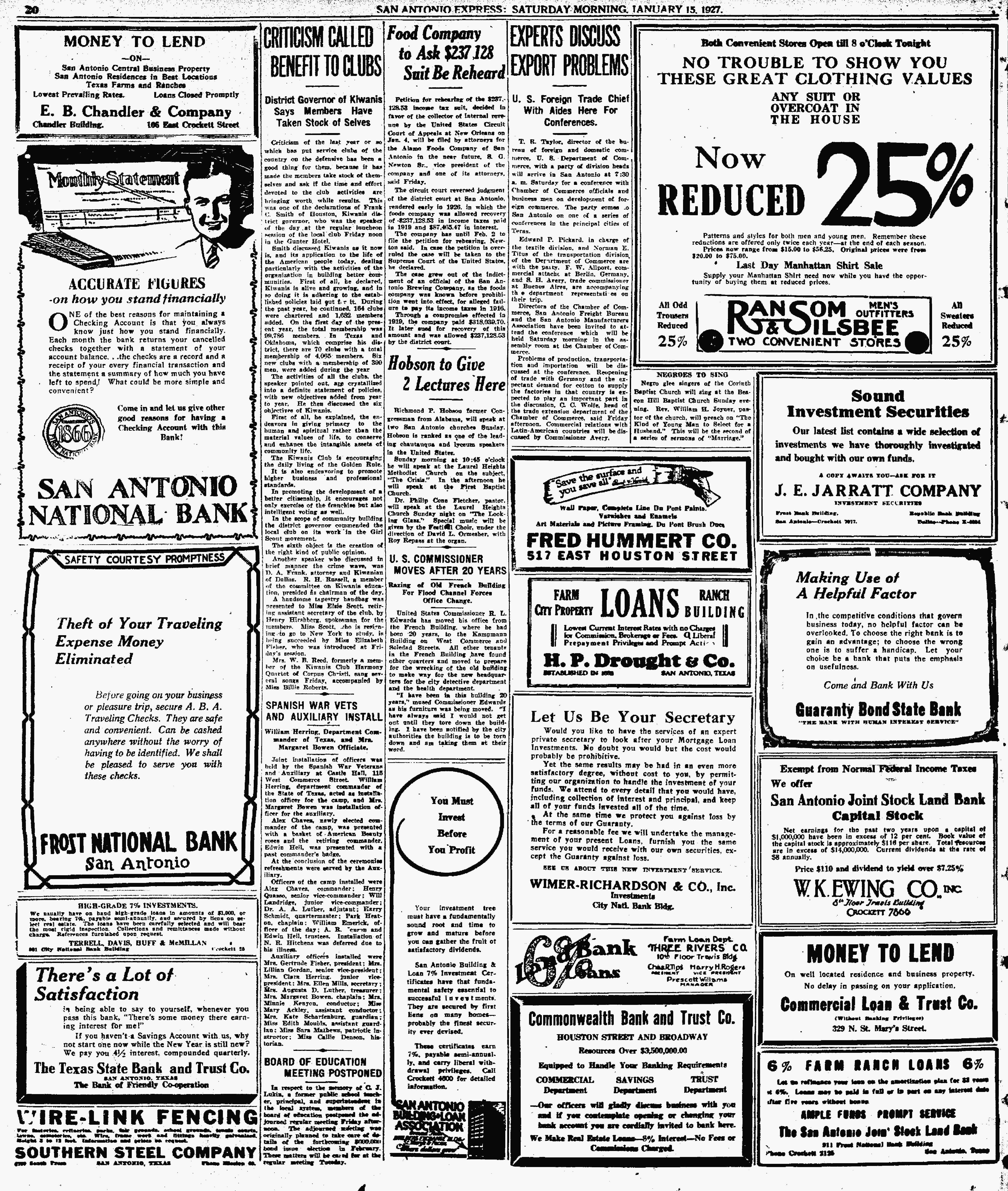 1927Jan15Pg20C2FrenchBldgToBeRazed