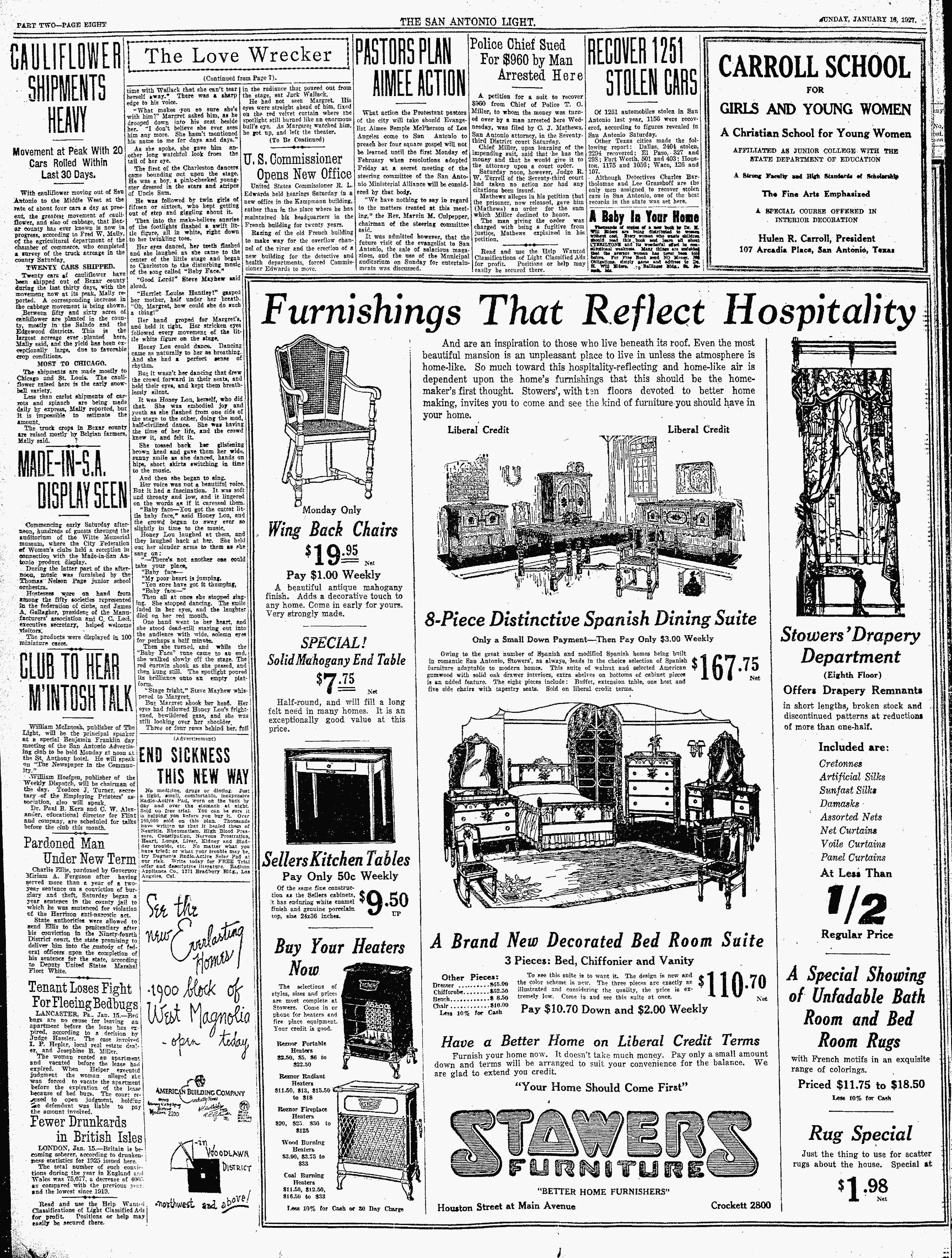 1927Jan16Pg18C3RazingFrenchBldg