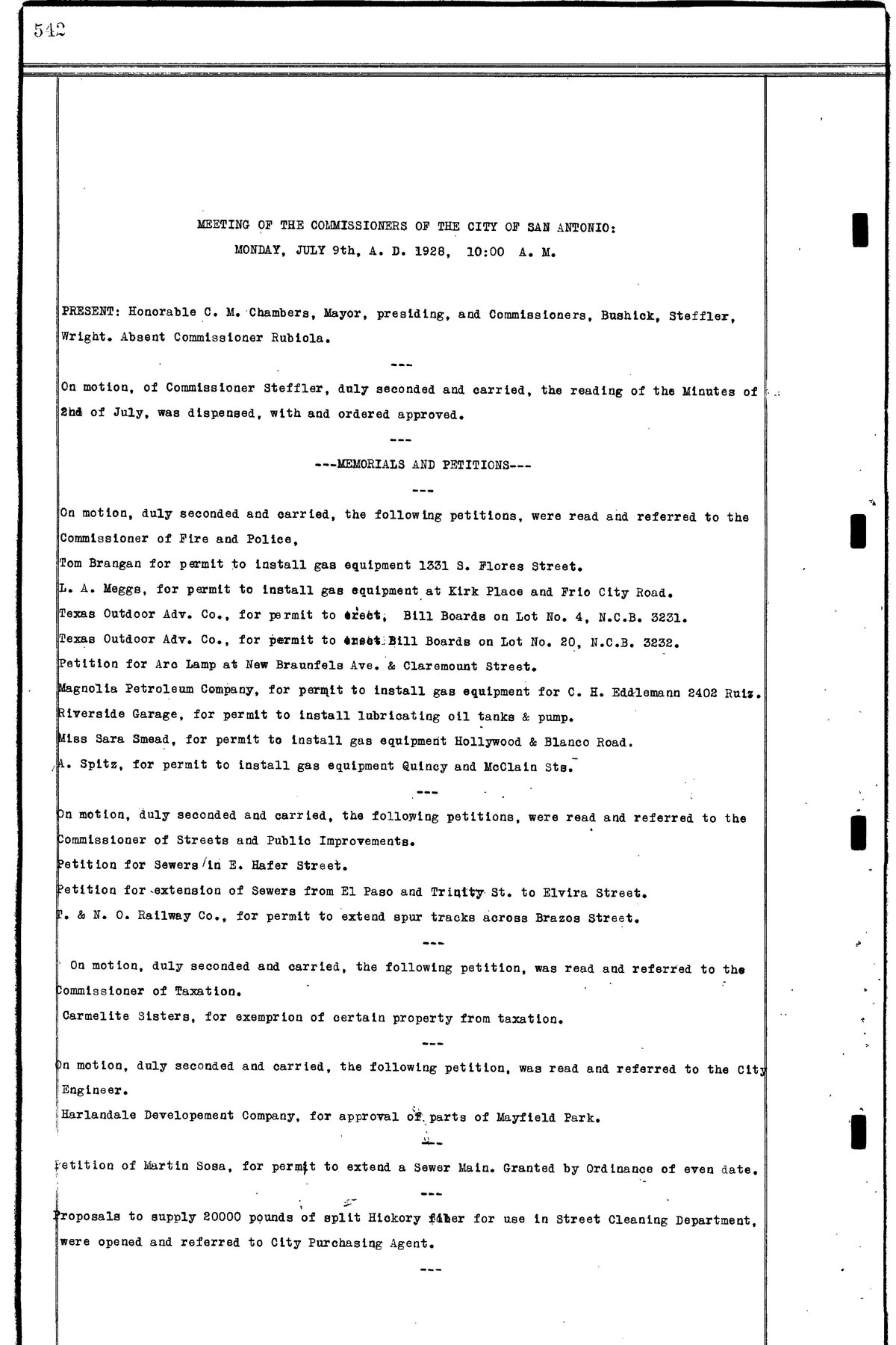 Streetcar Use page 1