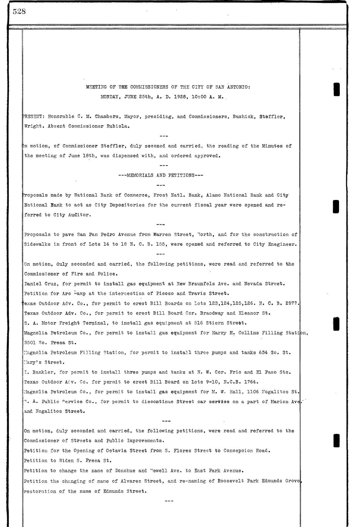 Streetcar Use page 1