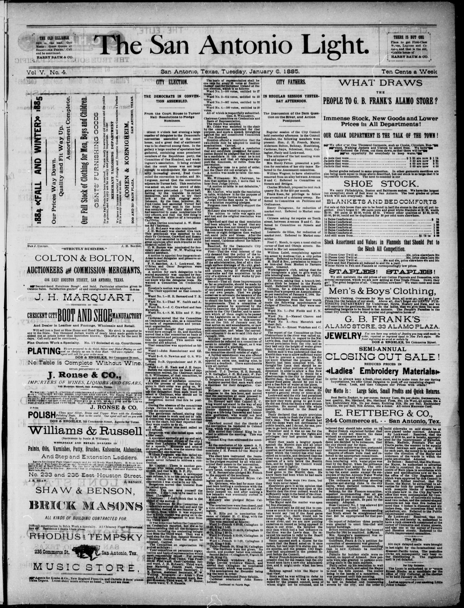 NewspapersFolder1885 – metapth163058_xl_0013Dtd6Jan1885C4ON