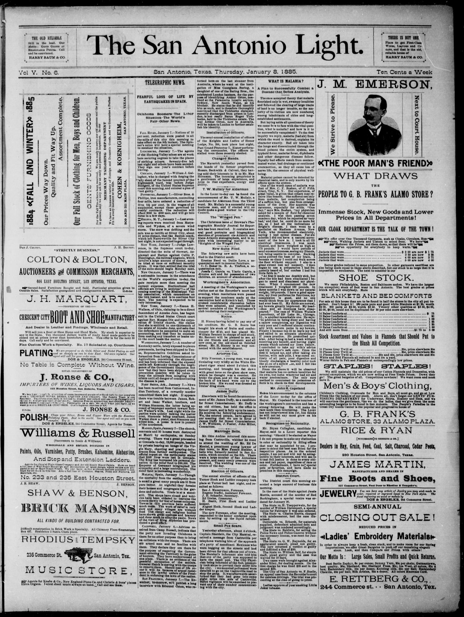 NewspapersFolder1885 – metapth163060_xl_0023Dtd8Jan1885C3ON