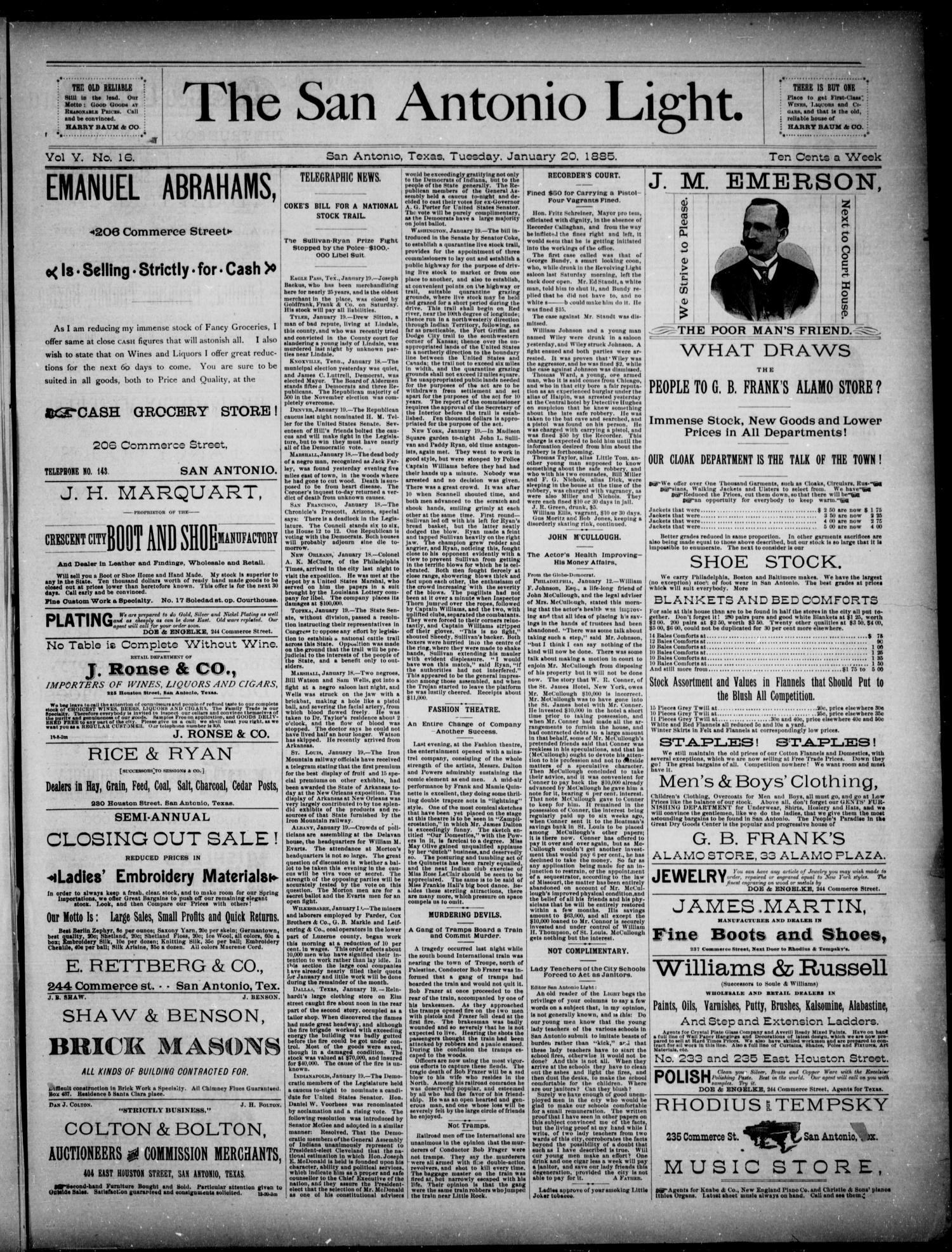 NewspapersFolder1885 – metapth163070_xl_0067Dtd20Jan1885C4ONlocal