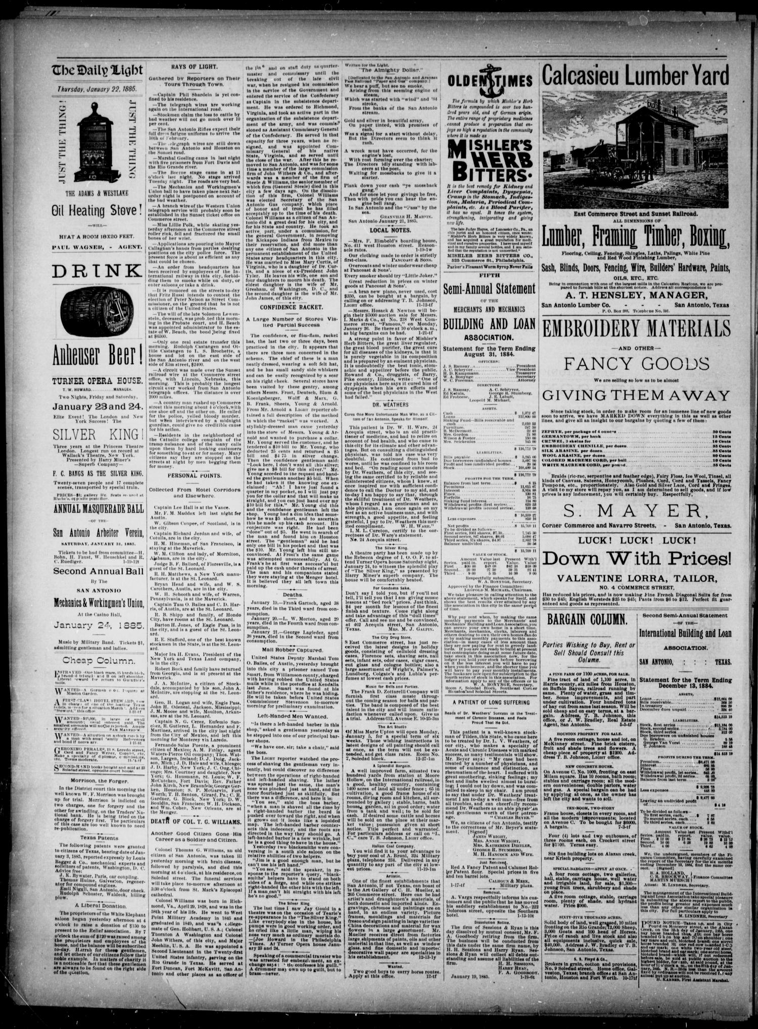 NewspapersFolder1885 – metapth163072_xl_0078Dtd22Jan1885C2-6ONpolApps