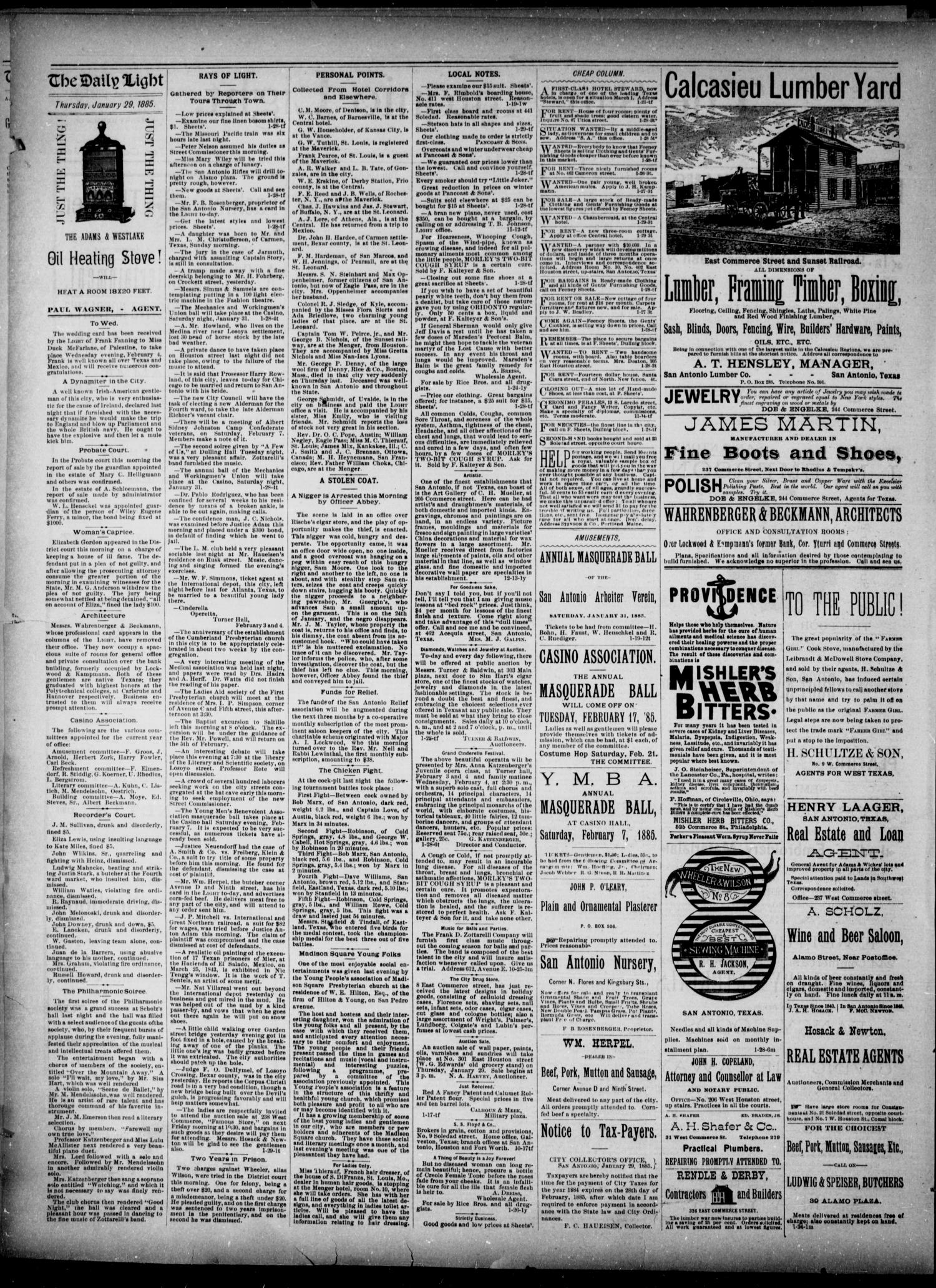 NewspapersFolder1885 – metapth163078_xl_0100Dtd29Jan1885C3ON
