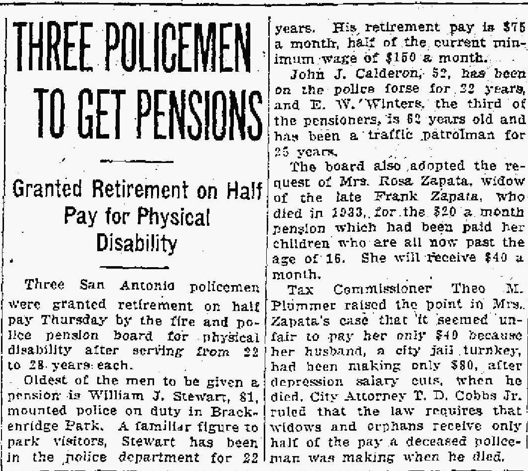 Pensions ONs Crp