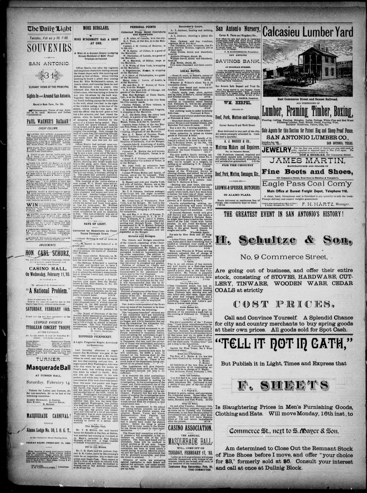 NewspapersFolder1885 – metapth163088_xl_0142Dtd10Feb1885C2ONs
