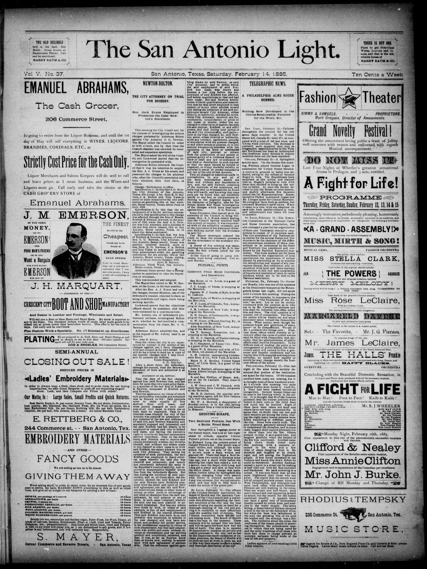 NewspapersFolder1885 – metapth163092_xl_0157Dtd14Feb1885C2-3CAtrial