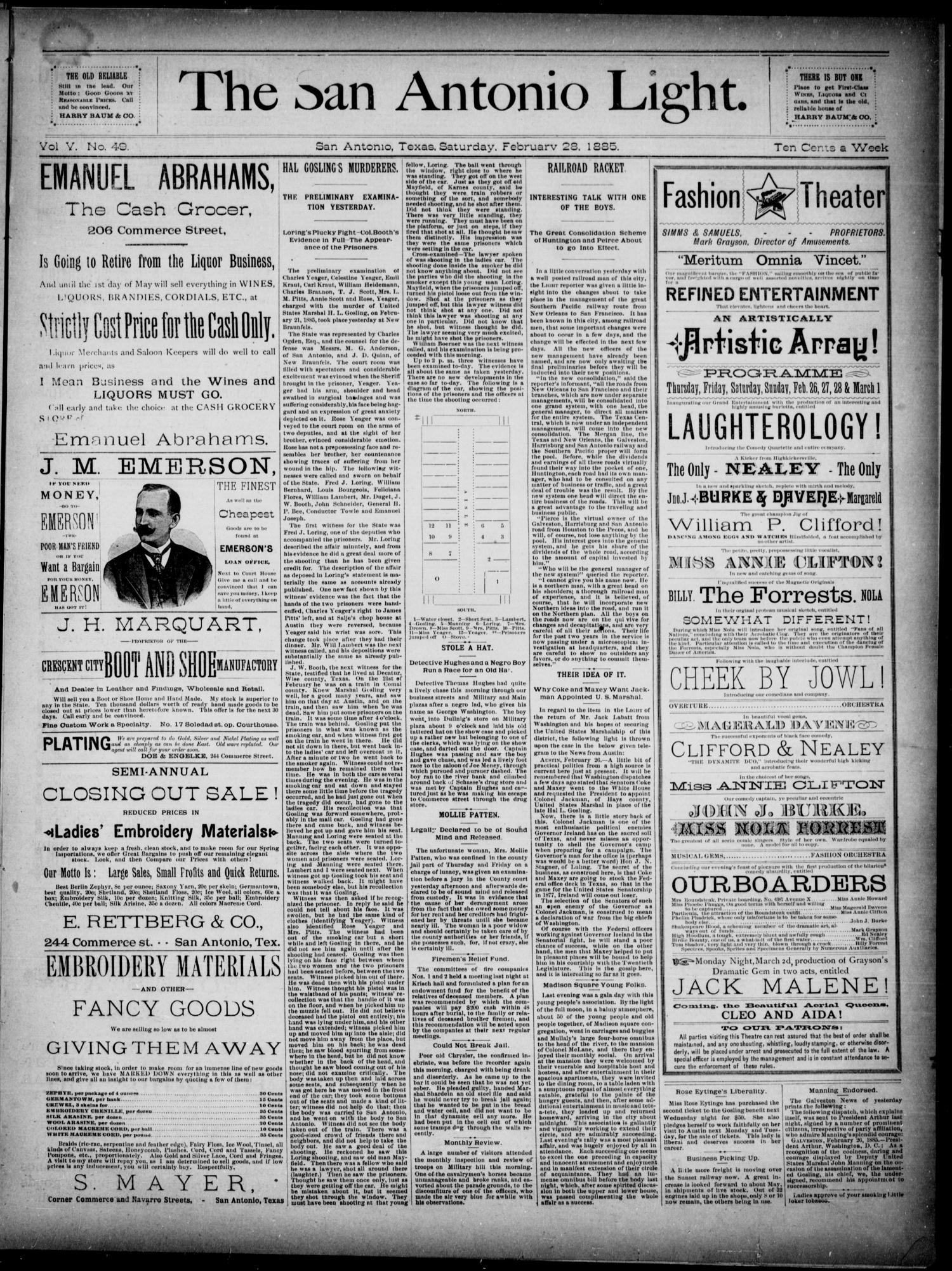 NewspapersFolder1885 – metapth163104_xl_0205Dtd28Feb1885C3ONs