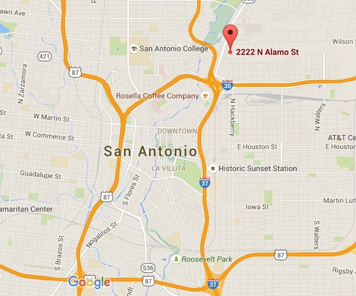 2222 N. Alamo St. Playland Park Alamo Colleges