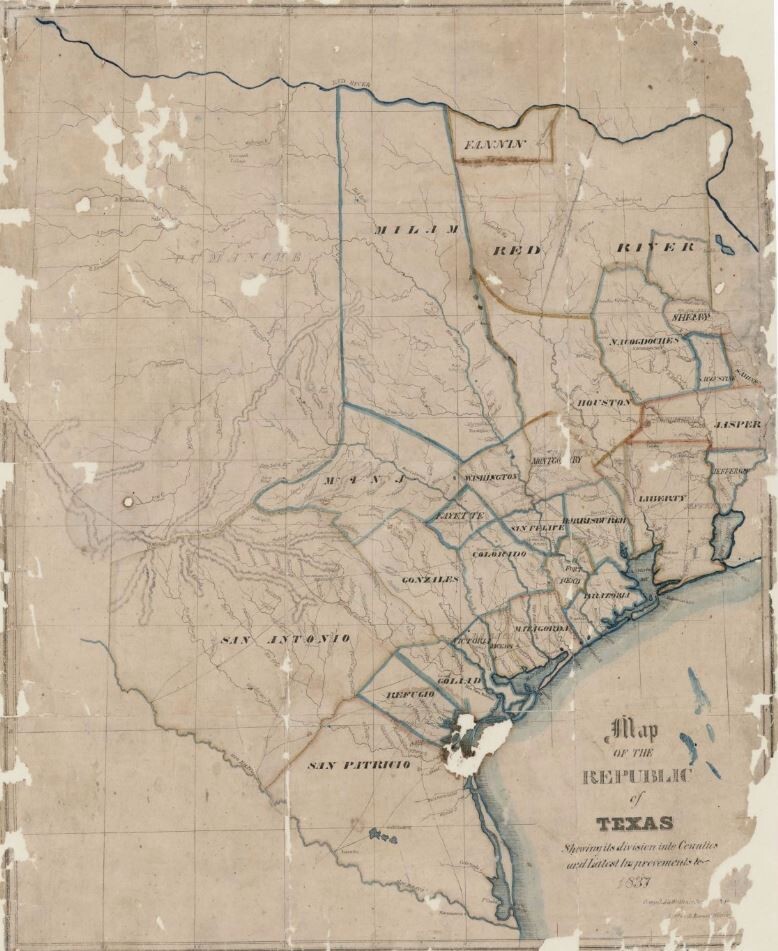 Map TX1837