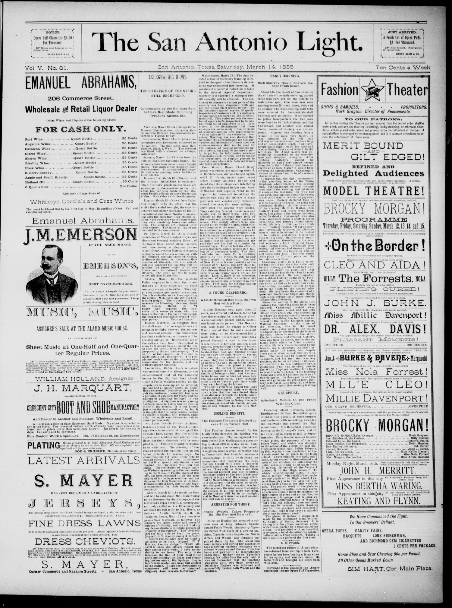 NewspapersFolder1885 – metapth163116_xl_0253Dtd14Mar1885C3-4ONs